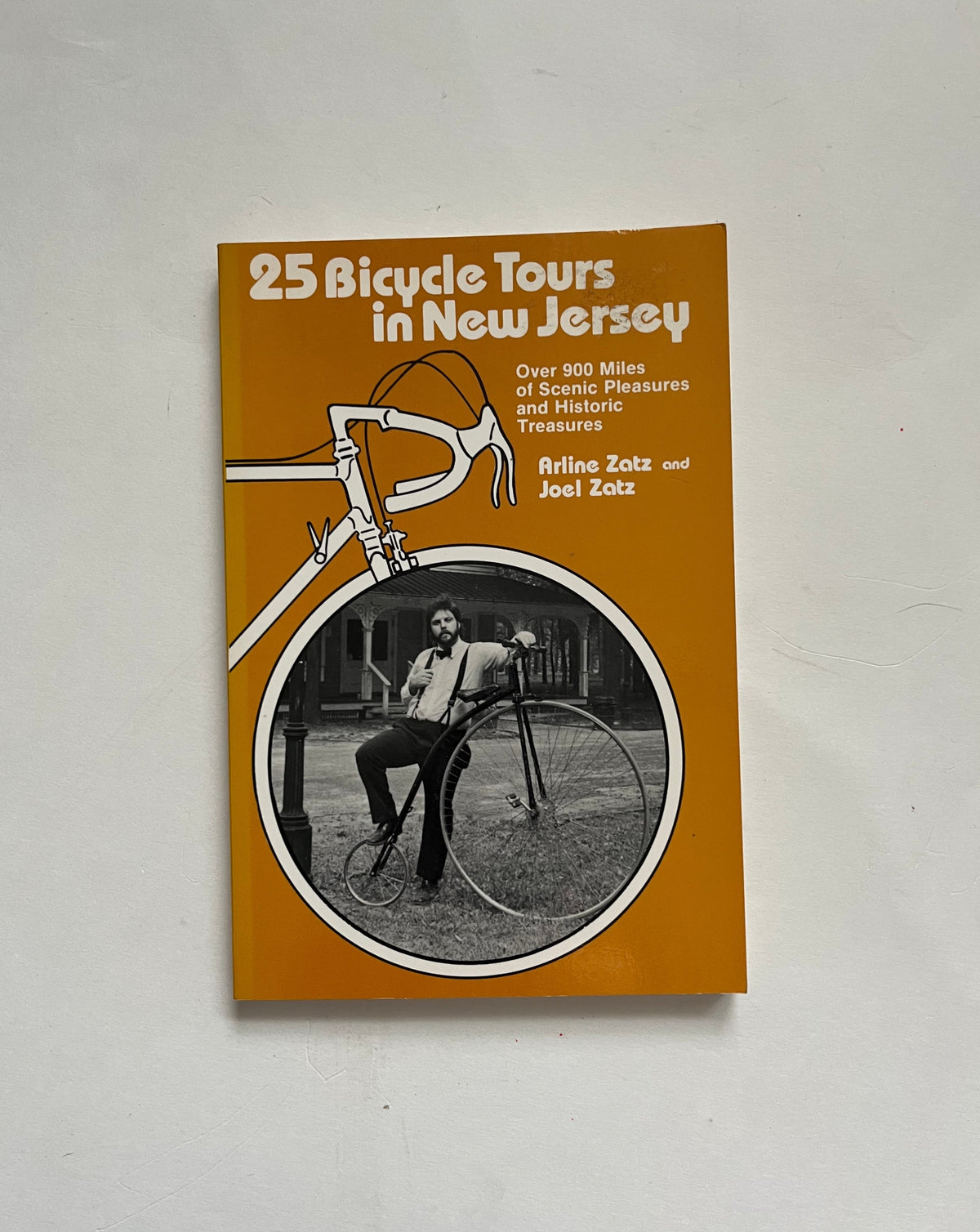 25 Bicycle Tours in New Jersey: Over 900 Miles of Scenic Pleasures and Historic Treasures by Arline Zatz and Joel Zats