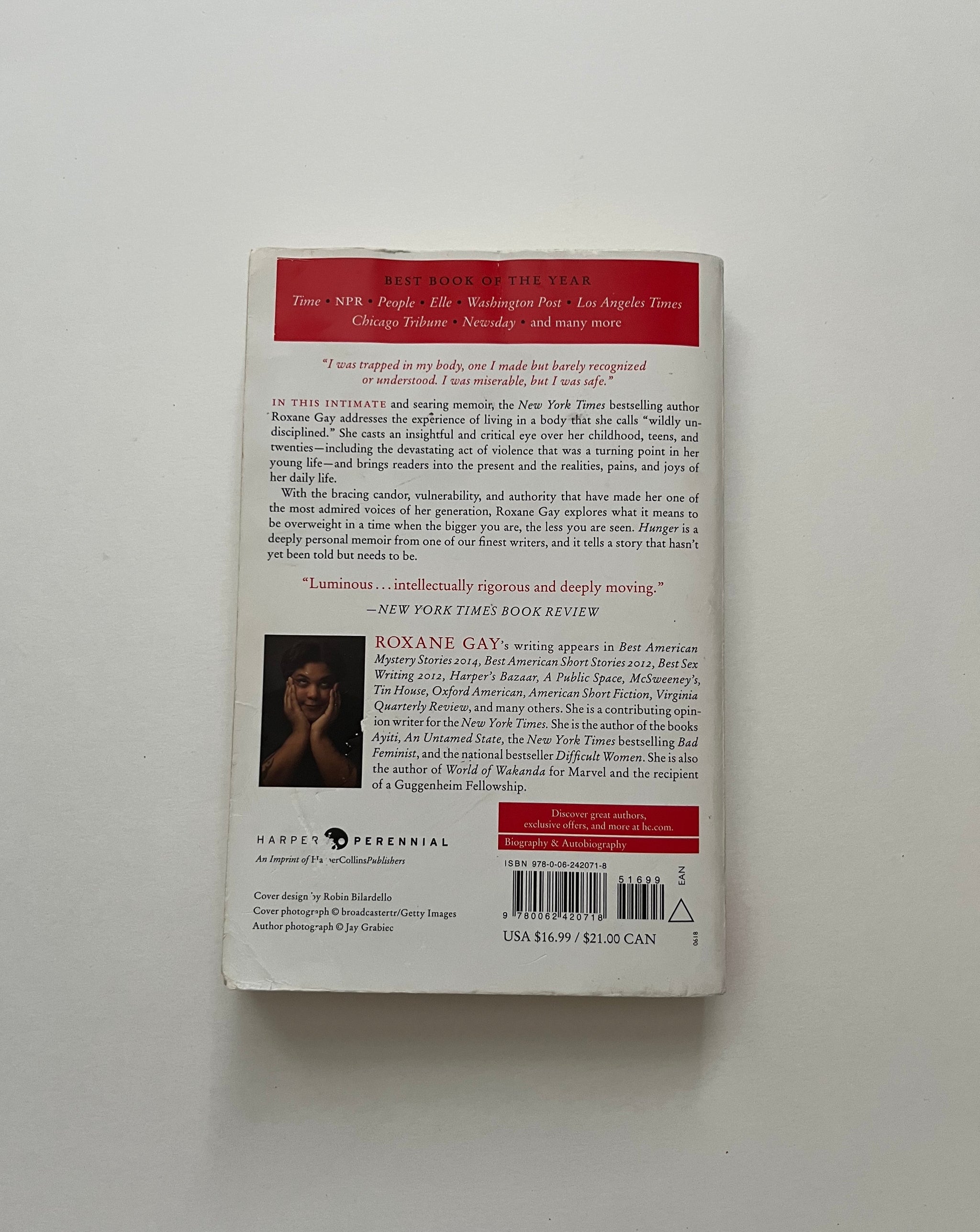 Memoir　by　of　Gay　(My)　Dollar　Body　Roxane　Ten　Books　Hunger:　A