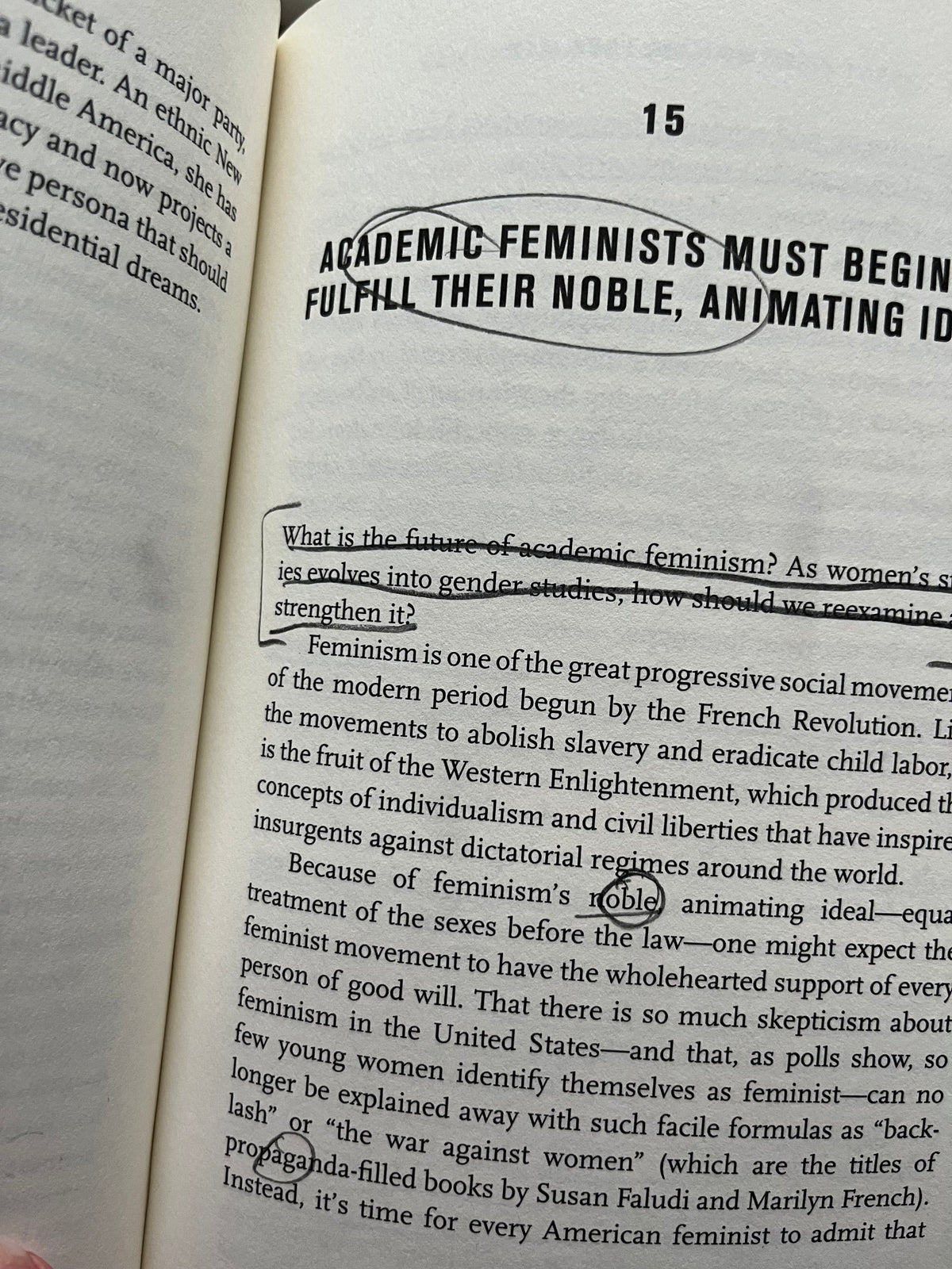 Free Women Free Men: Sex, Gender, Feminism by Camille Paglia