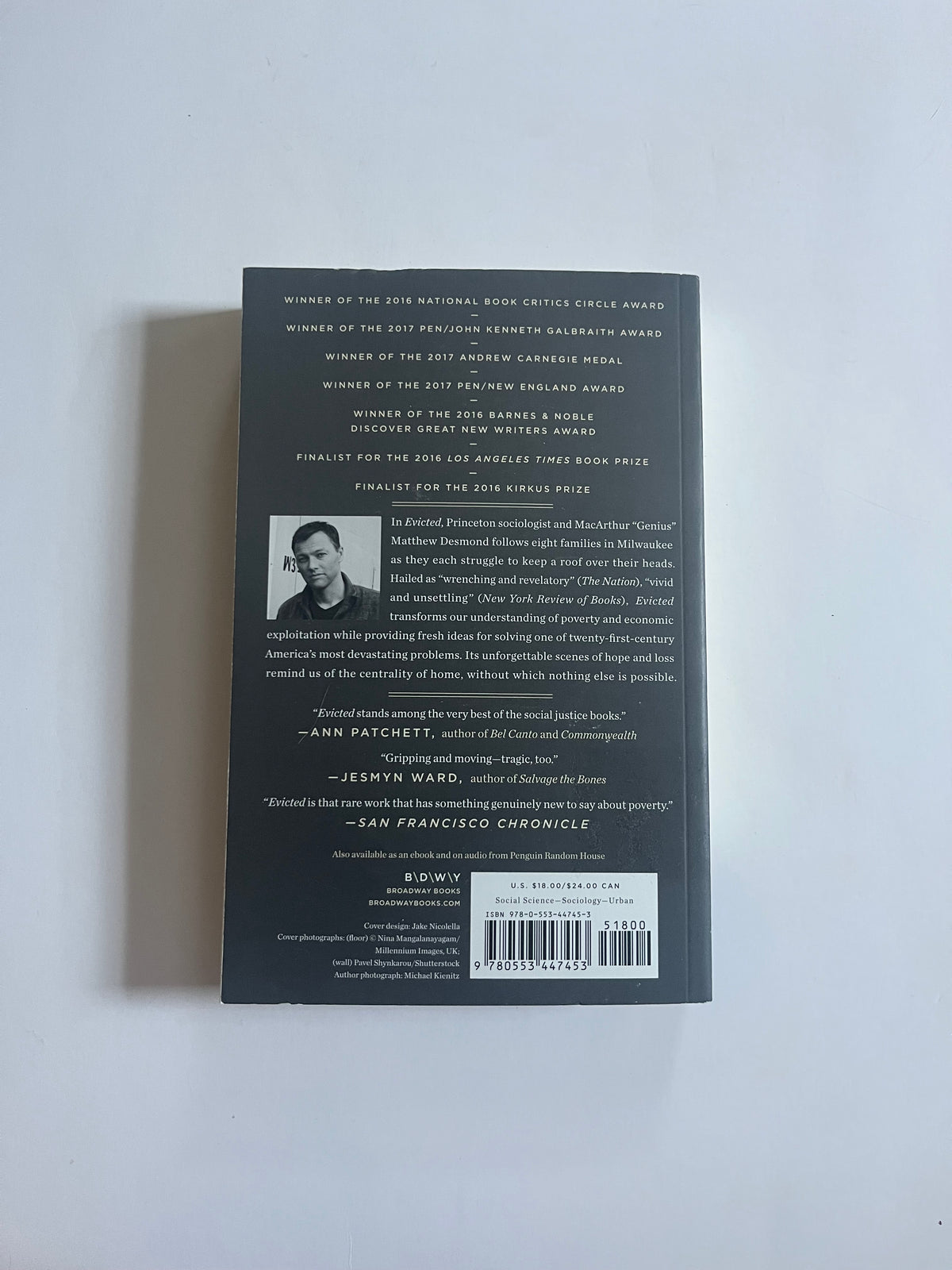 Evicted: Poverty and Profit in the American City by Matthew Desmond