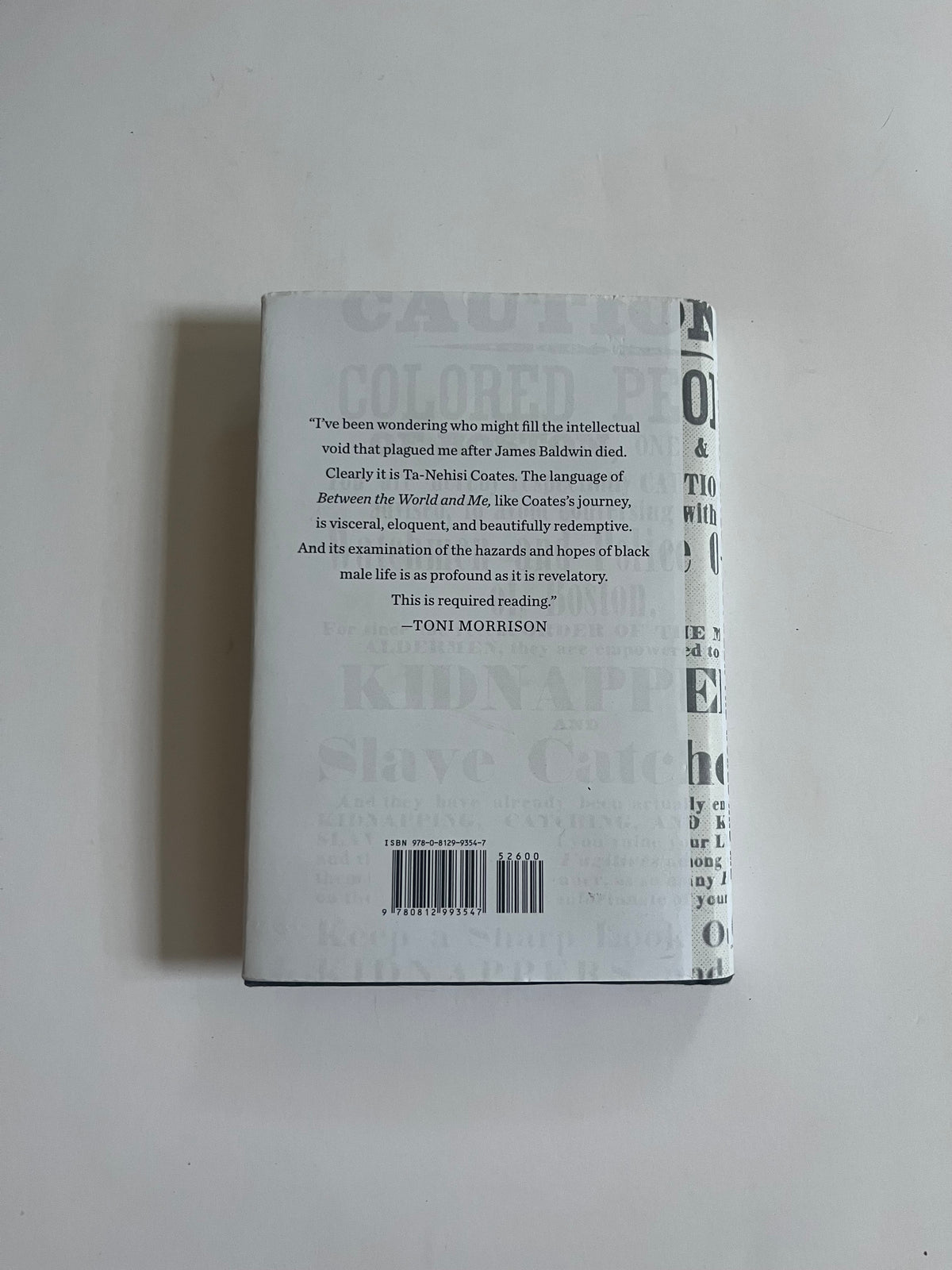 Between the World and Me by Ta-Nehisi Coates