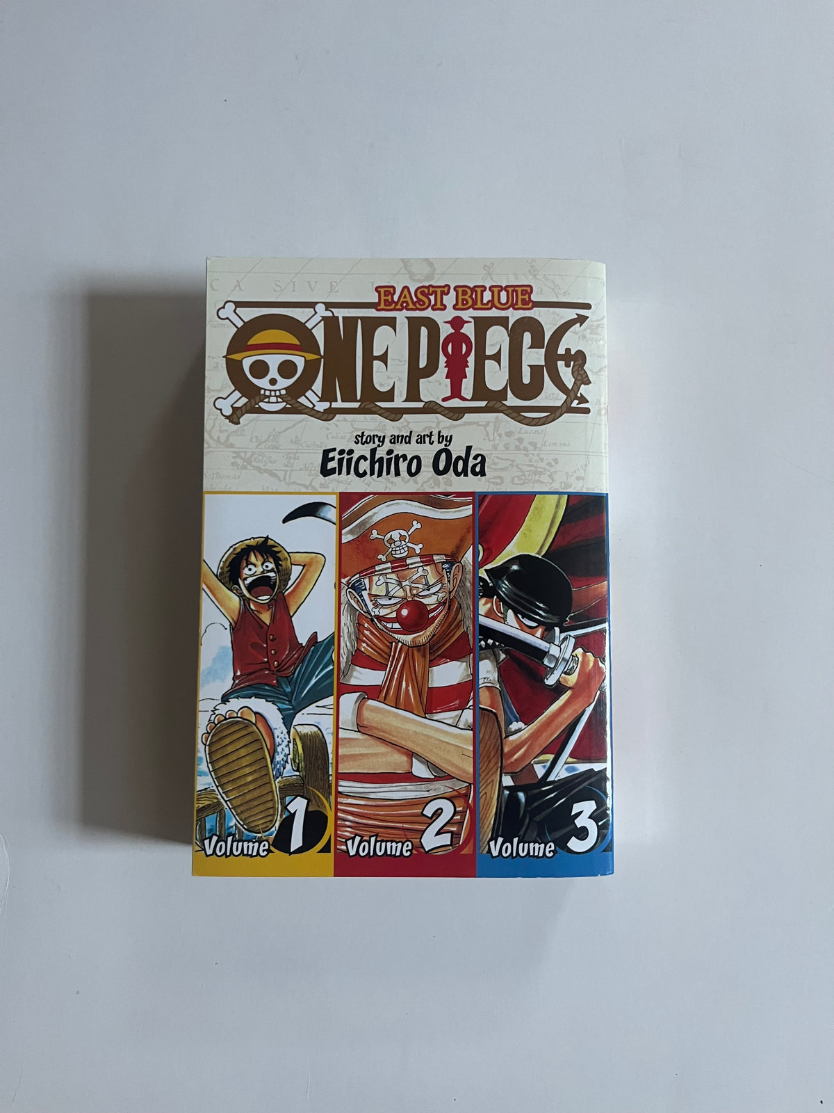 East Blue One Piece Volume 1, 2, 3 by Eiichiro Oda