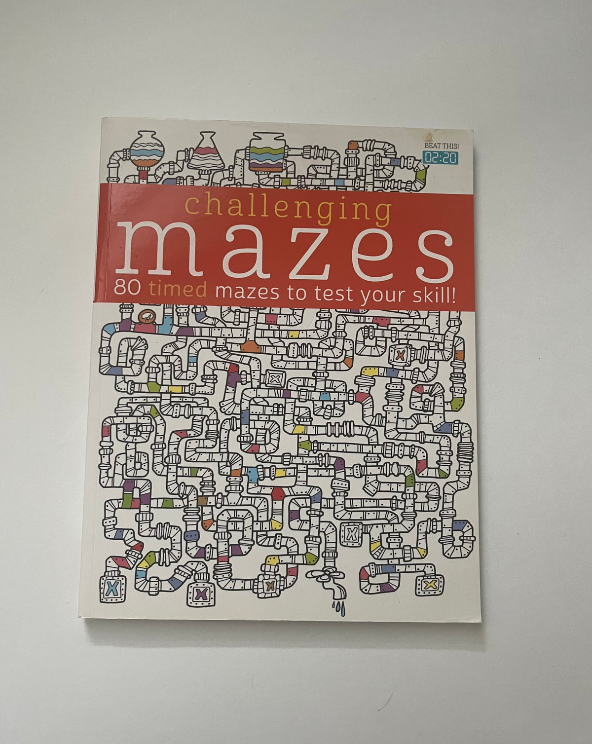 DONATE: Challenging Mazes: 80 Timed Mazes to Test Your Skill