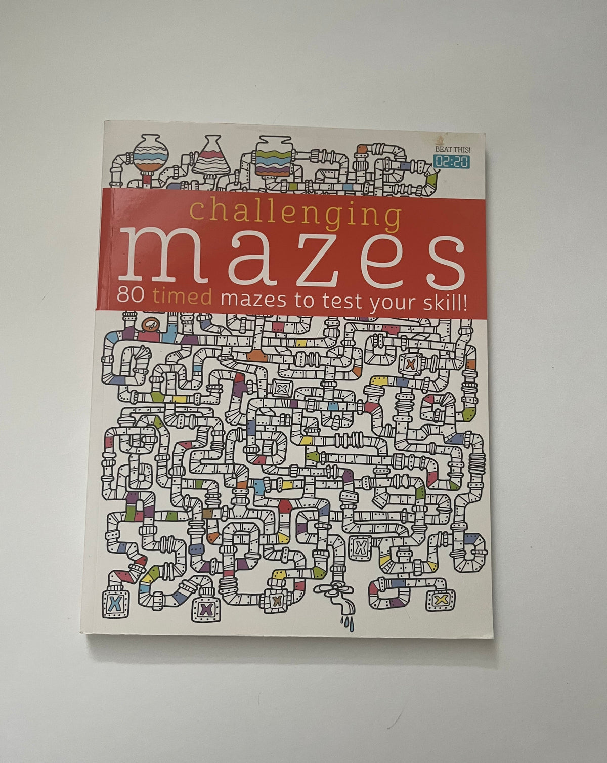 DONATE: Challenging Mazes: 80 Timed Mazes to Test Your Skill - Ten ...