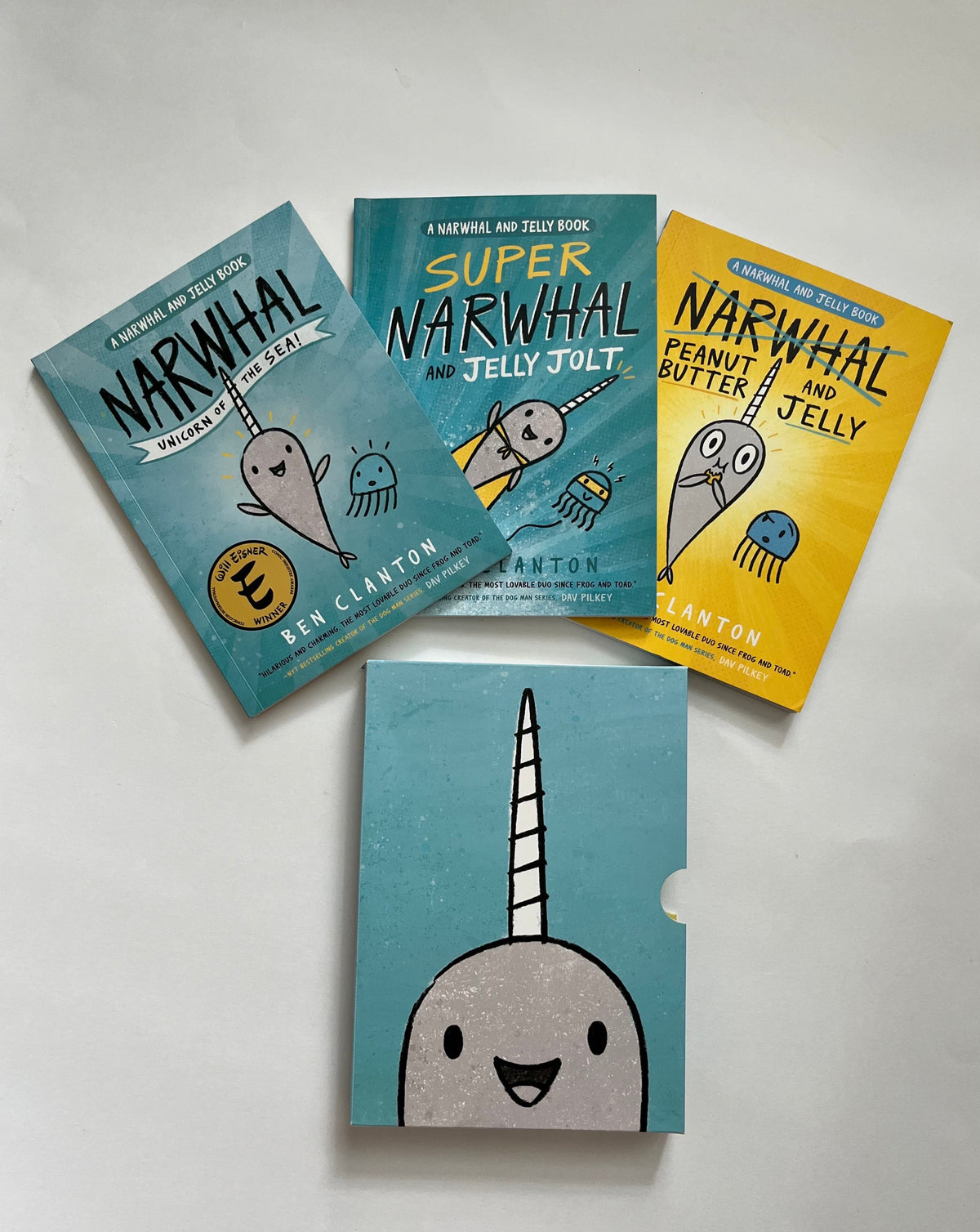 Narwhal and Jelly 3-Pack by Ben Clanton