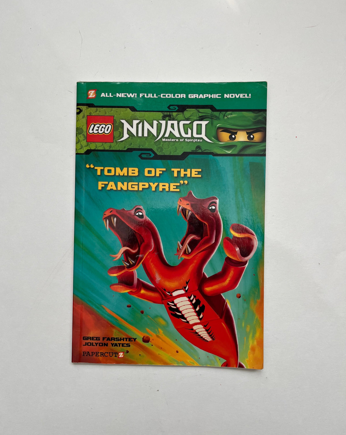 Ninjago: Tomb of the Fangpyre by Greg Farshtey &amp; Jolyon Yates