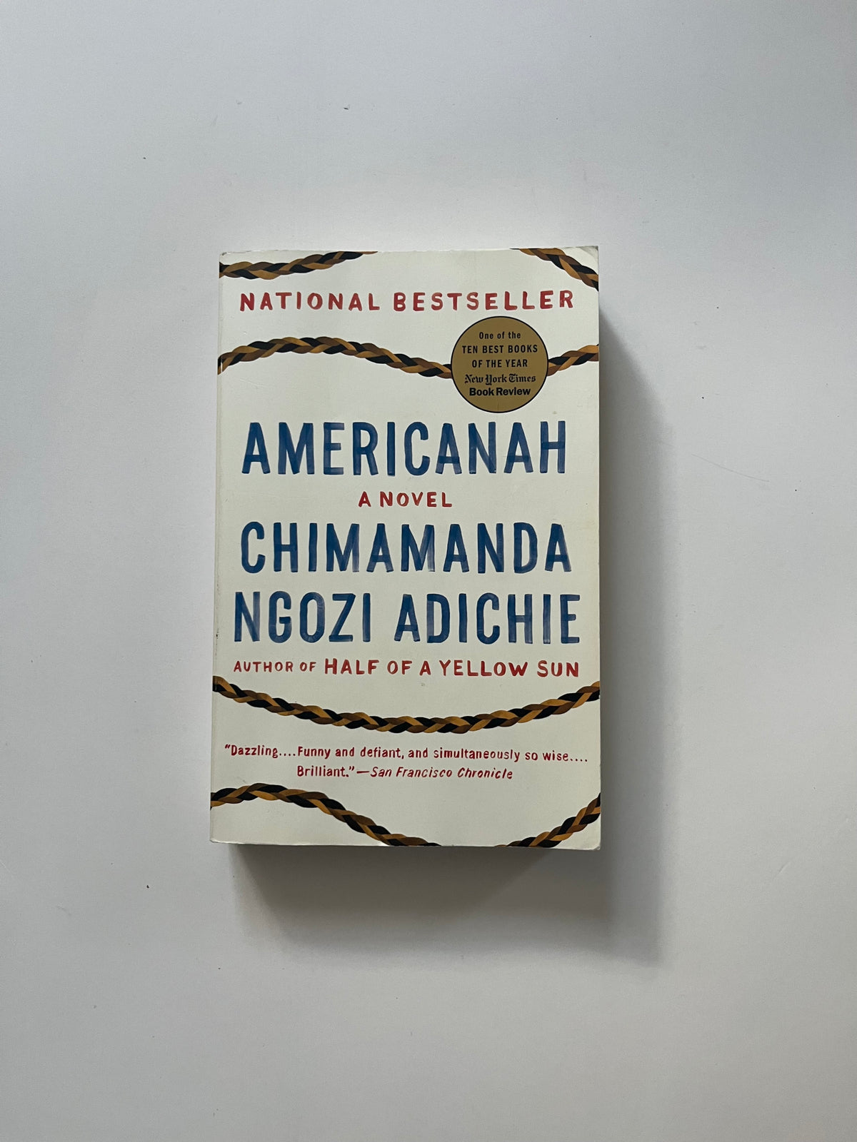 Americanah by Chimamanda Ngozi Adichie
