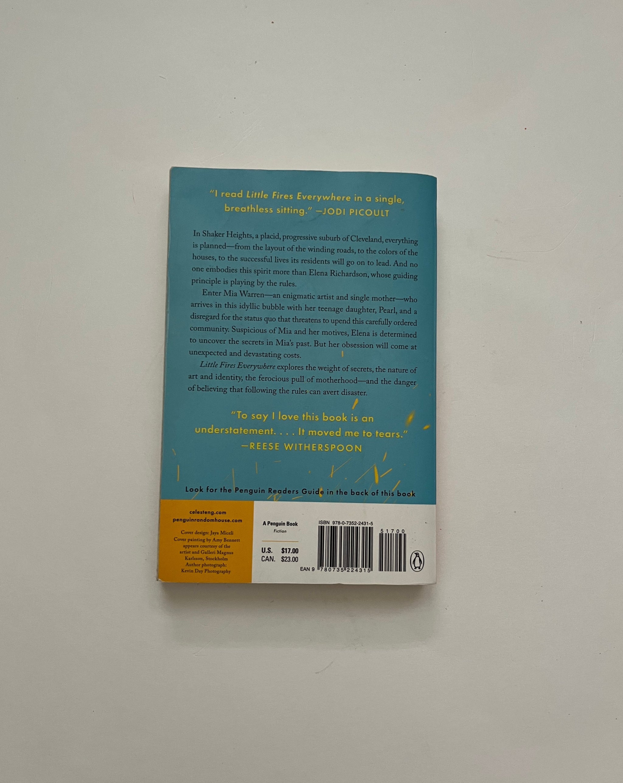 Little Fires Everywhere by Celeste Ng Ten Dollar Books