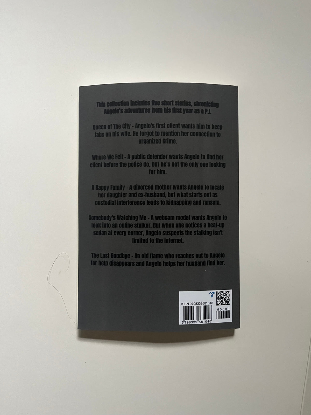 Angelo: Year One, A Collection of Shorts by Israr Ahmad