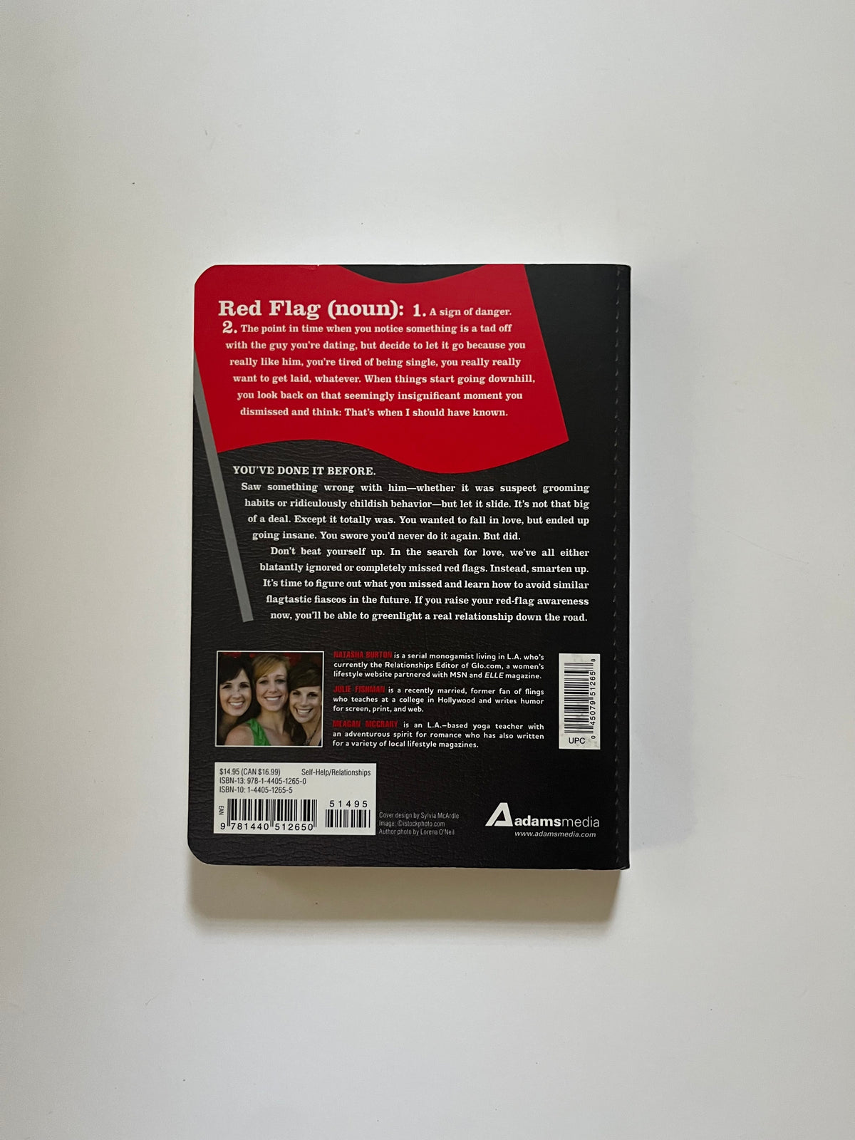 The Little Black Book of Big Red Flags: Relationship Warning Signs You Totally Spotted... Bot Chose to Ignore by Natasha Burton, Julie Fishman, and Meagan McCrary