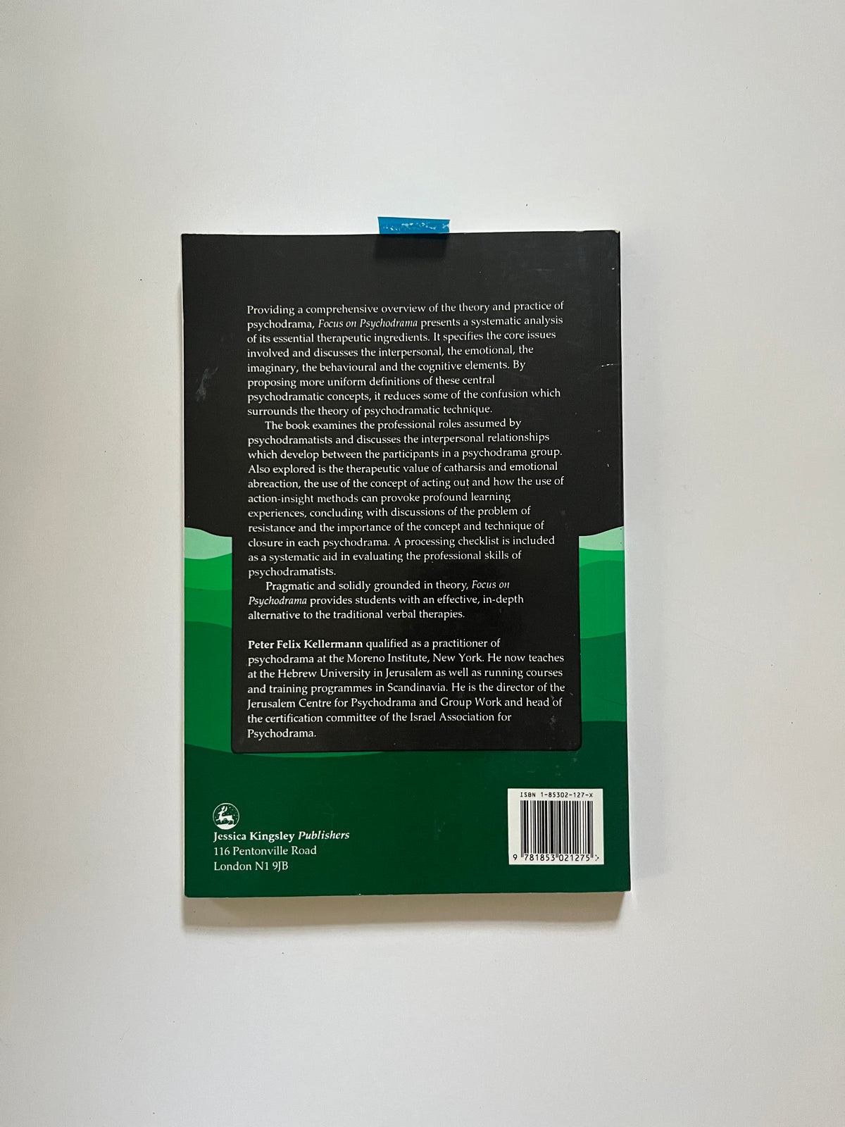 Focus on Psychodrama: The Therapeutic Aspects of Psychodrama by Peter Felix Kellermann
