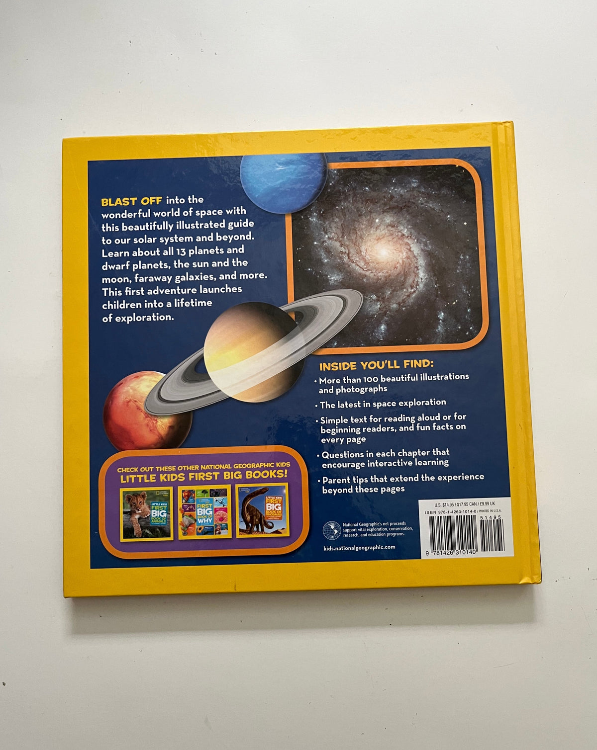 National Geographic Little Kid&#39;s First Big Book of Space