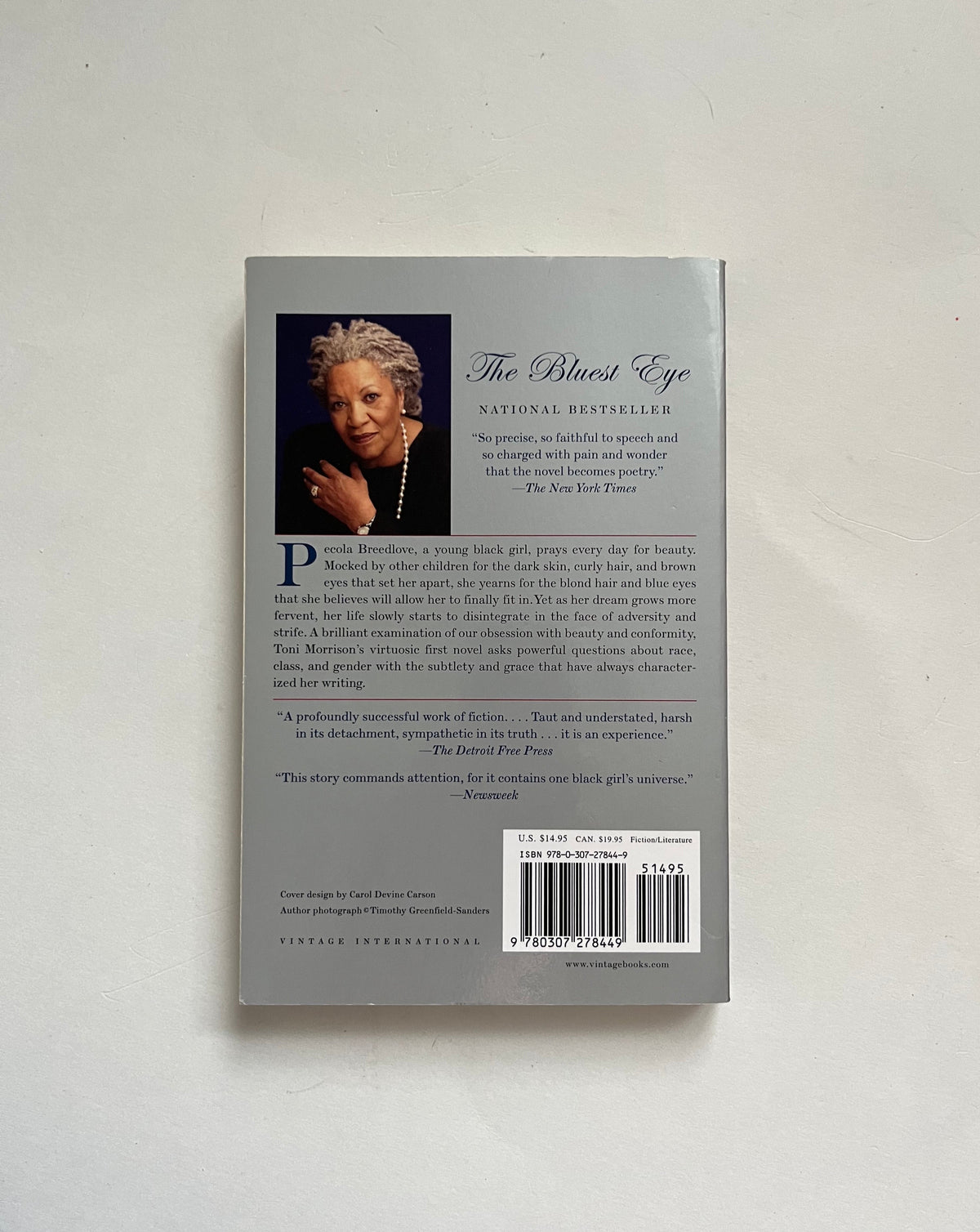 The Bluest Eye by Toni Morrison