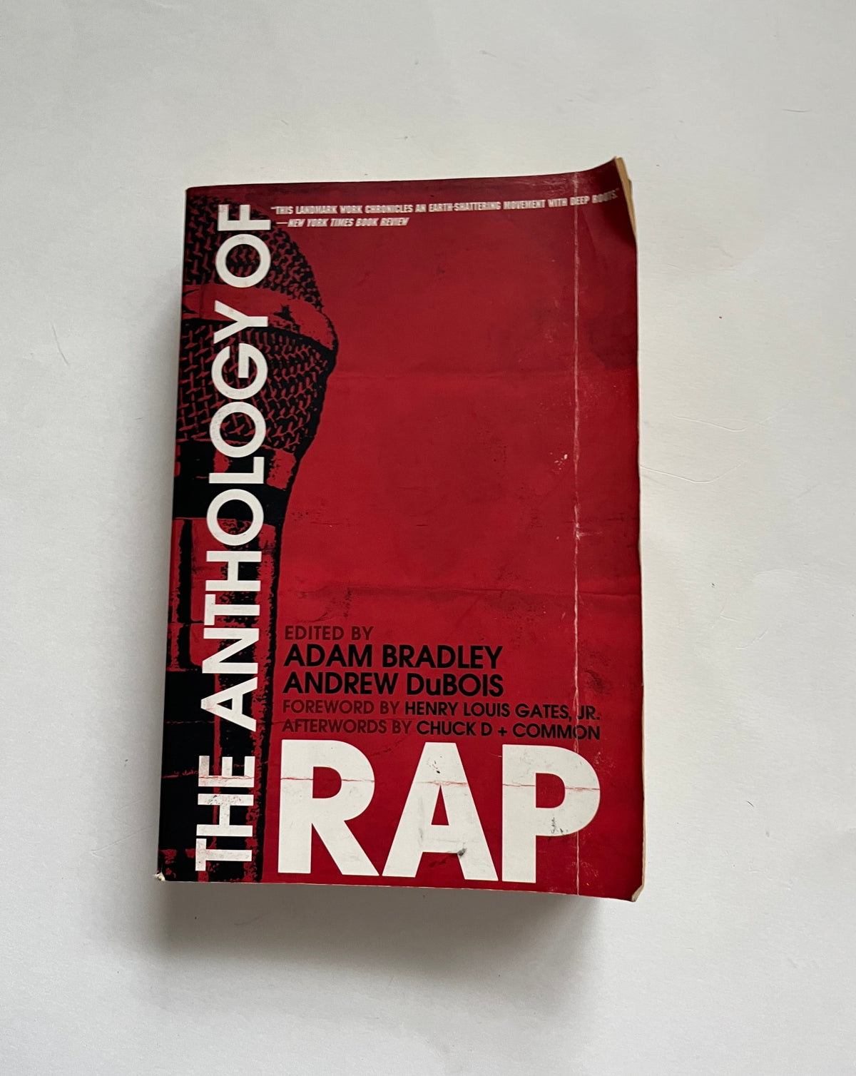 The Anthology of Rap edited by Adam Bradley and Andrew DuBois