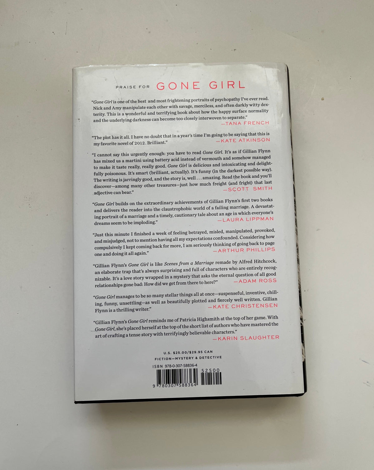 Gone Girl by Gillian Flynn