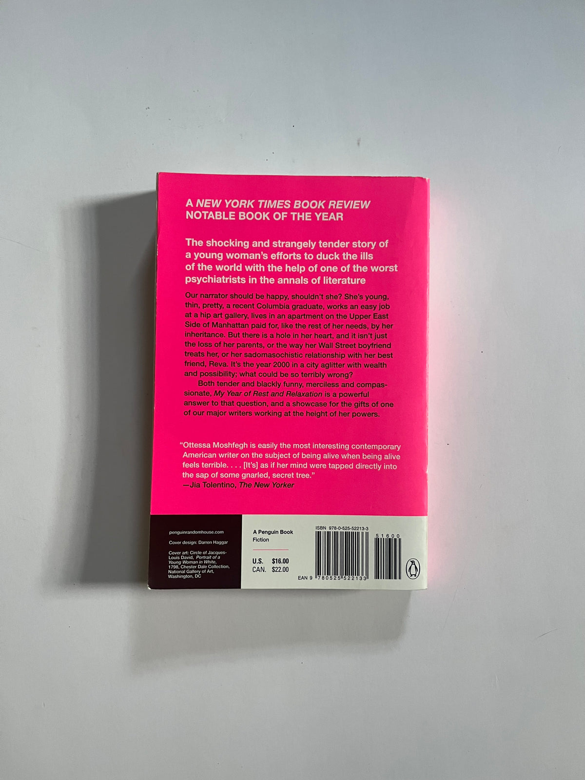 My Year of Rest and Relaxation by Ottessa Moshfegh