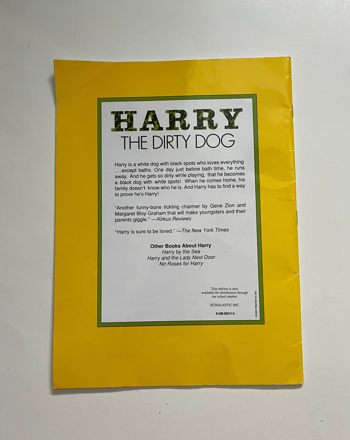 Harry the Dirty Dog by Gene Zion