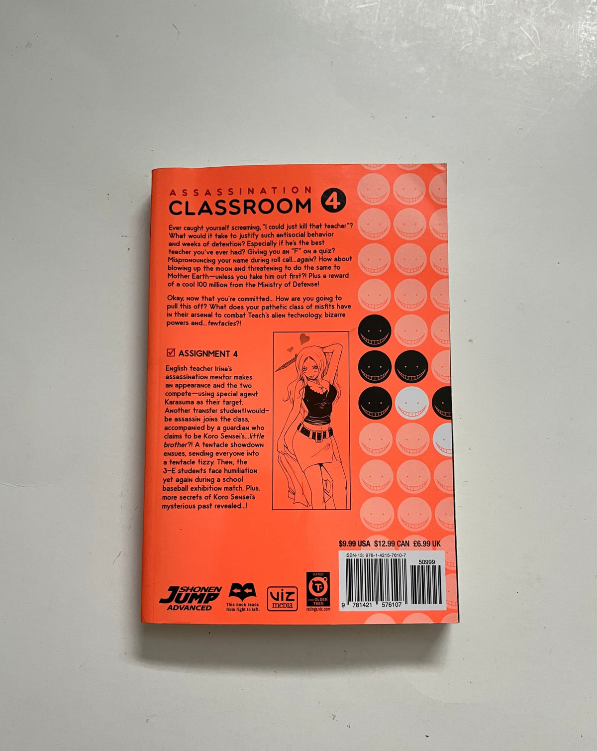 Assassination Classroom 4 by Yusei Matsui