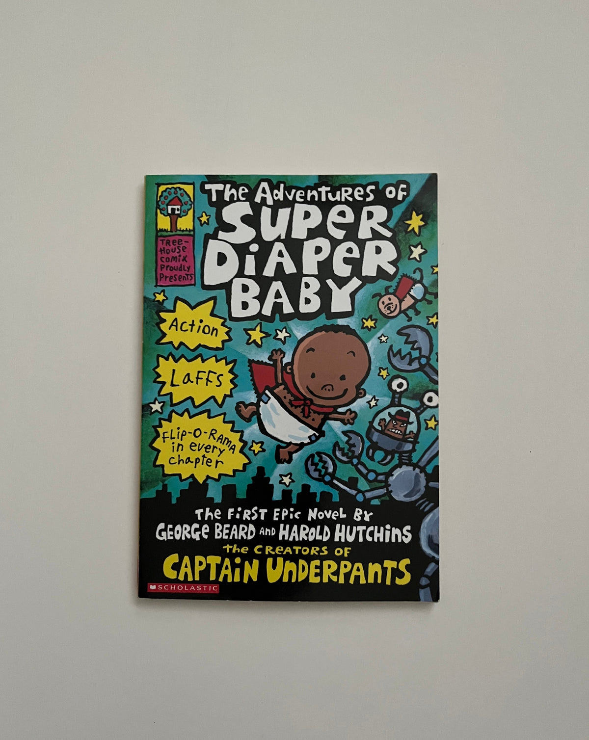 Super Diaper Baby (Captain Underpants) by Dav Pilkey