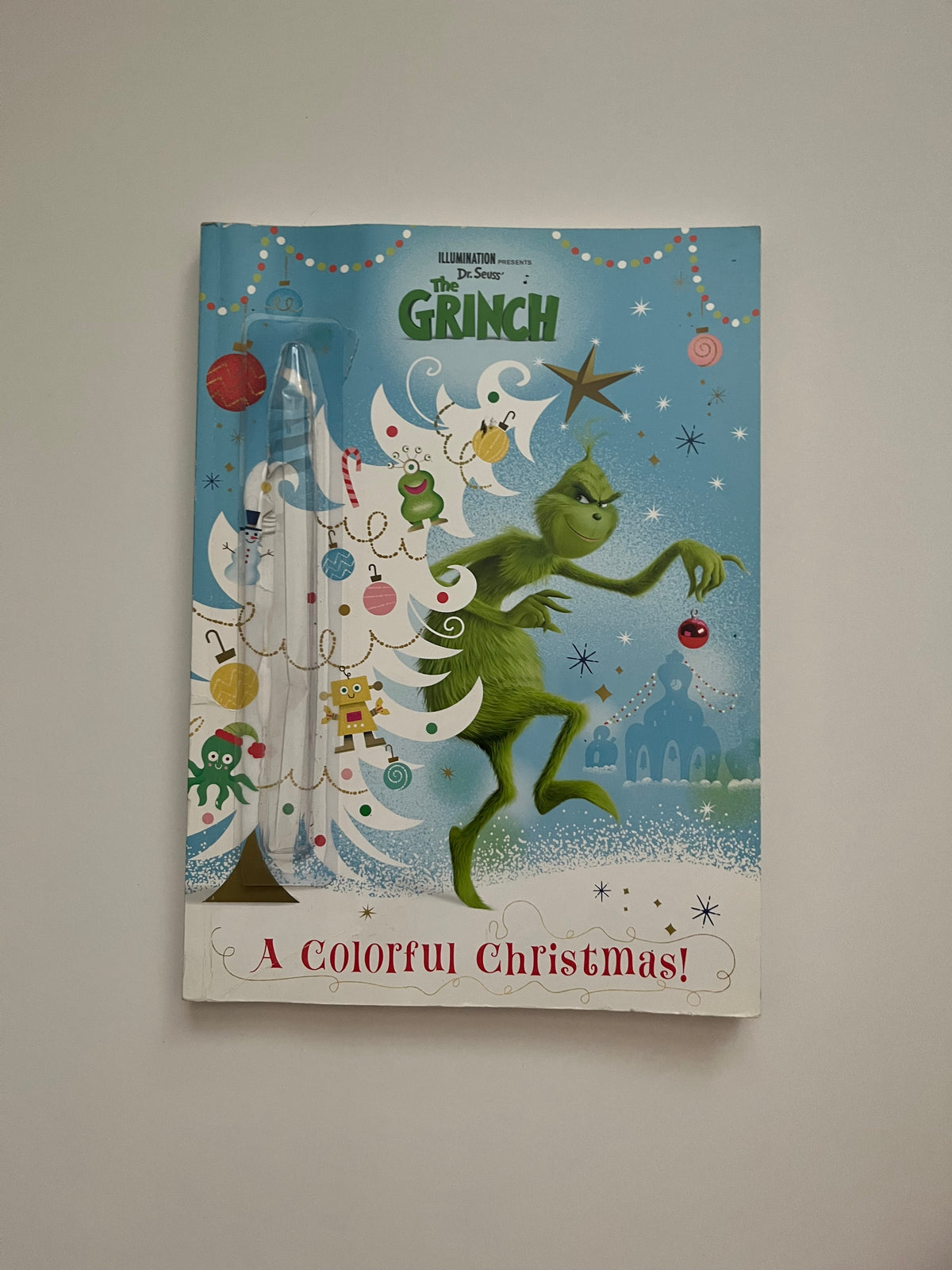 The Grinch Colorful Christmas Activity Book