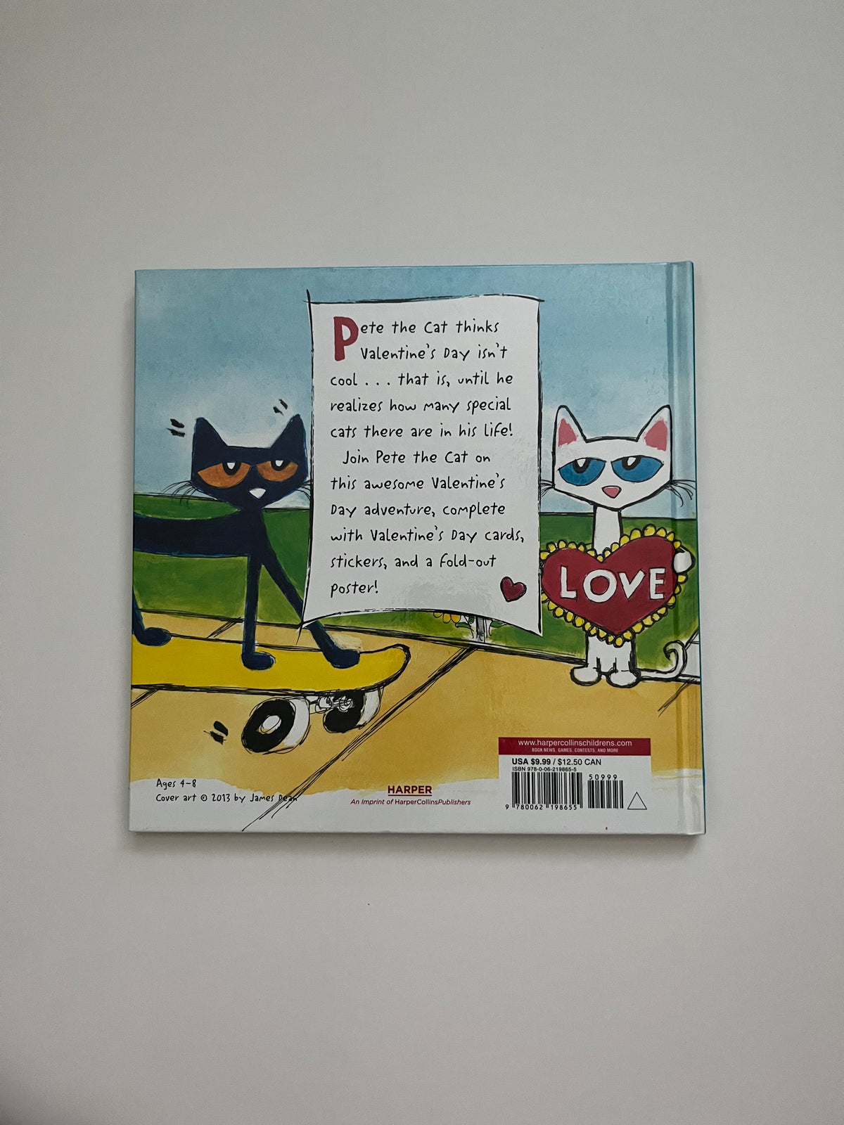 Pete the Cat: Valentine&#39;s Day is Cool by James Dean