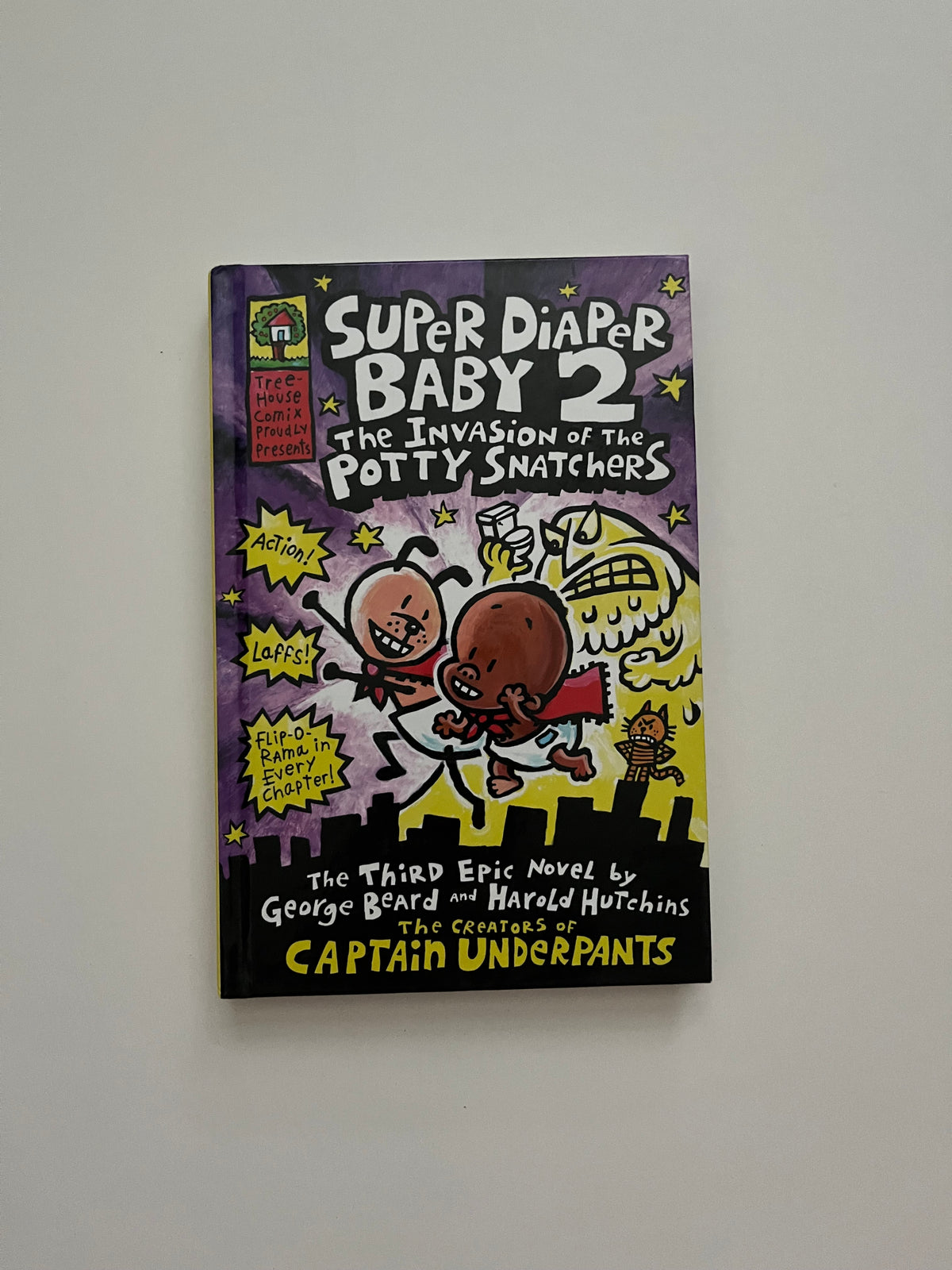 Super Diaper Baby 2: The Invasion of the Potty Snatchers (Captain Underpants) by Dav Pilkey