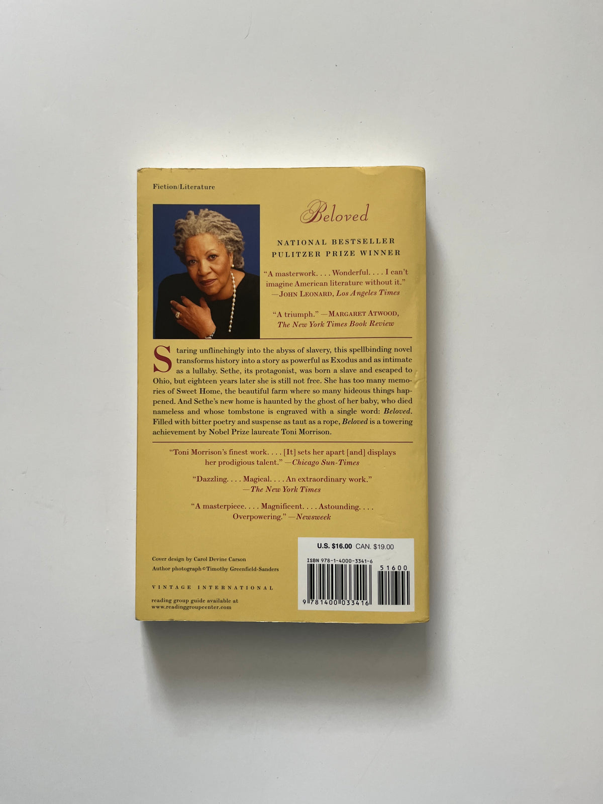 Beloved by Toni Morrison