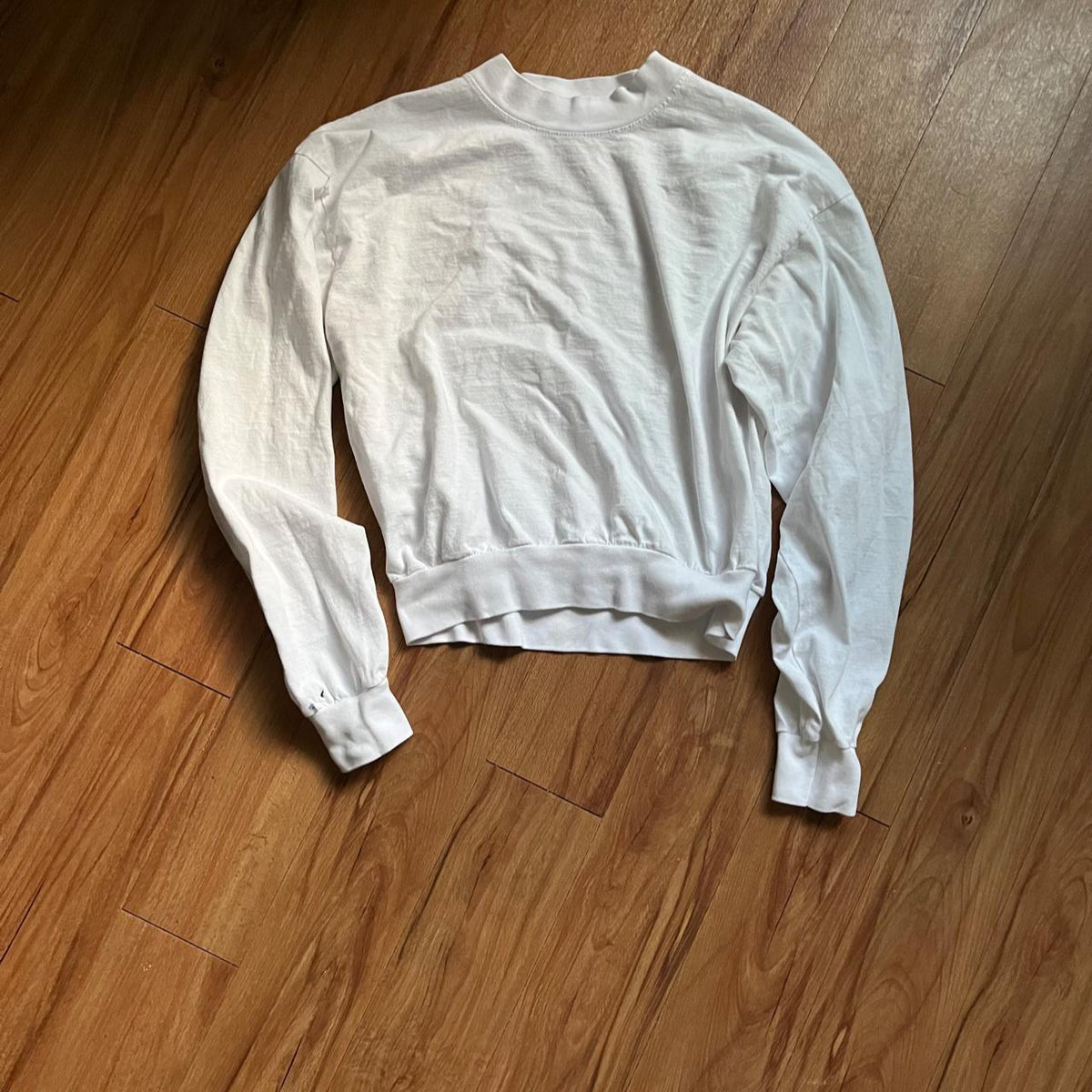 White long sleeve shirt