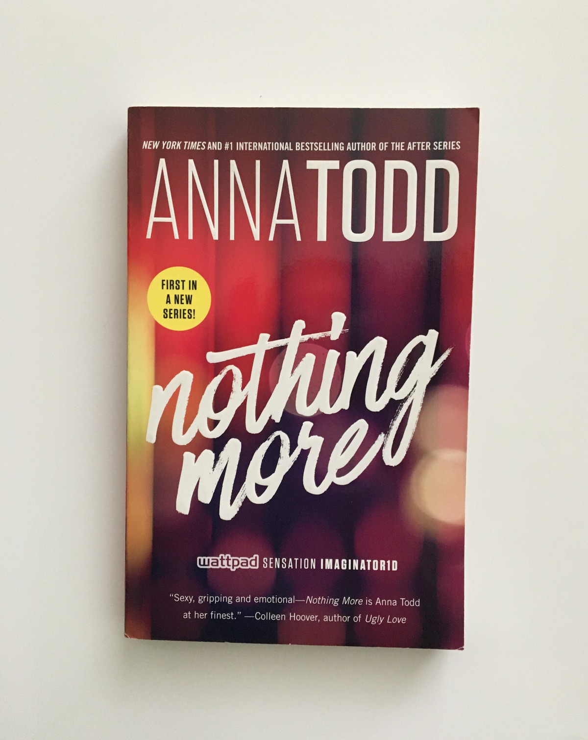 Nothing More by Anna Todd, book, Ten Dollar Books, Ten Dollar Books