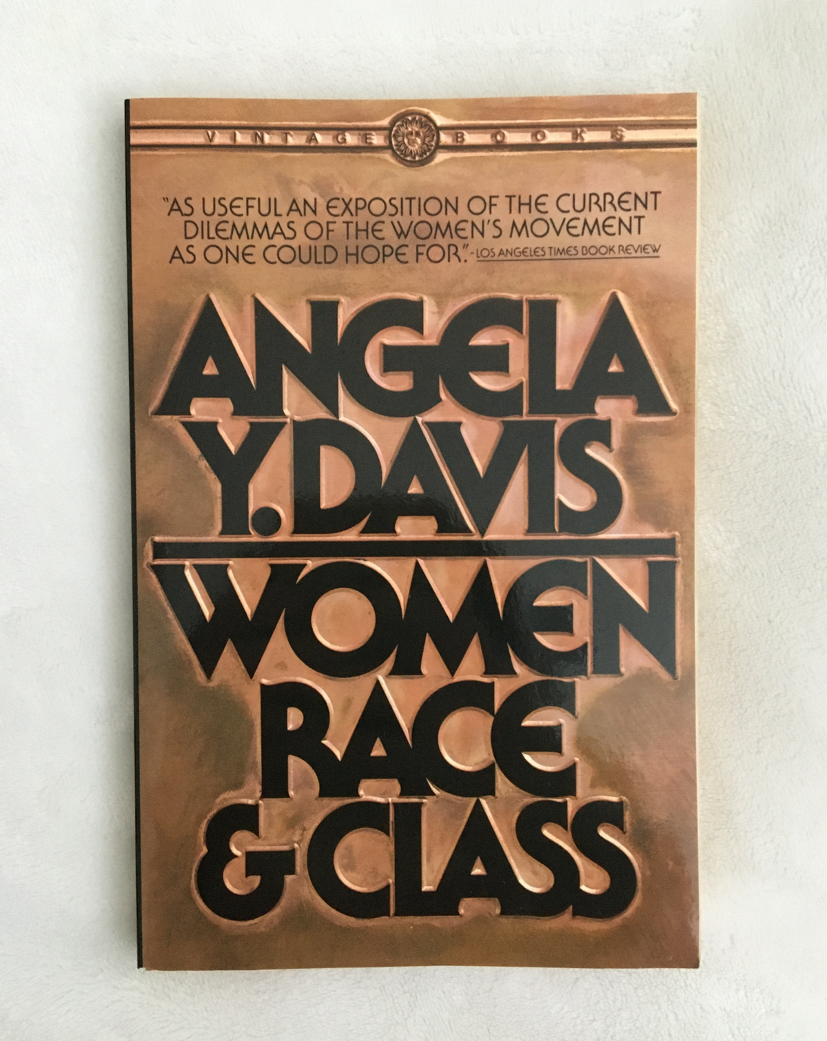 Women, Race, &amp; Class by Angela Y. Davis, book, Ten Dollar Books, Ten Dollar Books