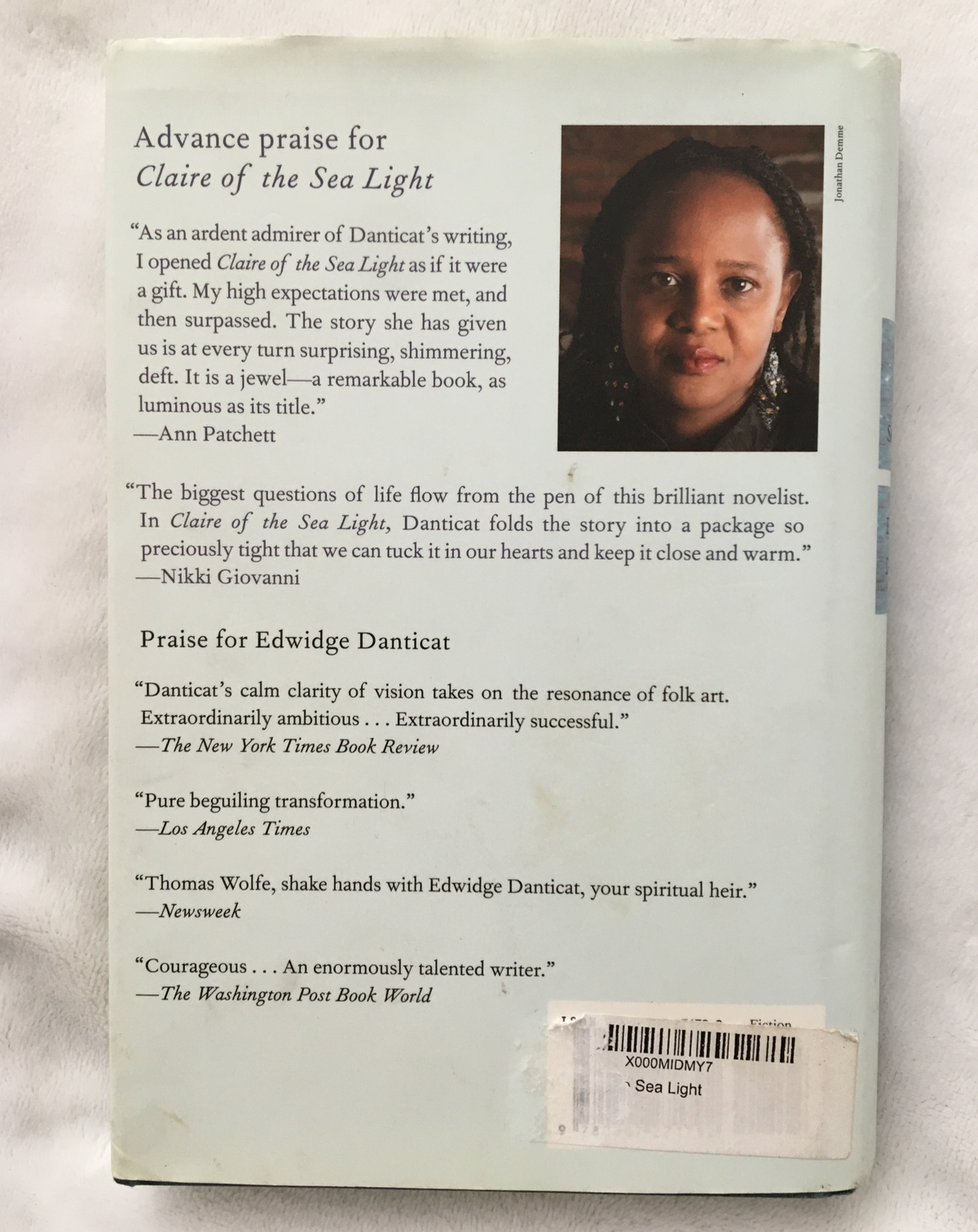Claire of the Sea Light by Edwidge Danticat, book, Ten Dollar Books, Ten Dollar Books