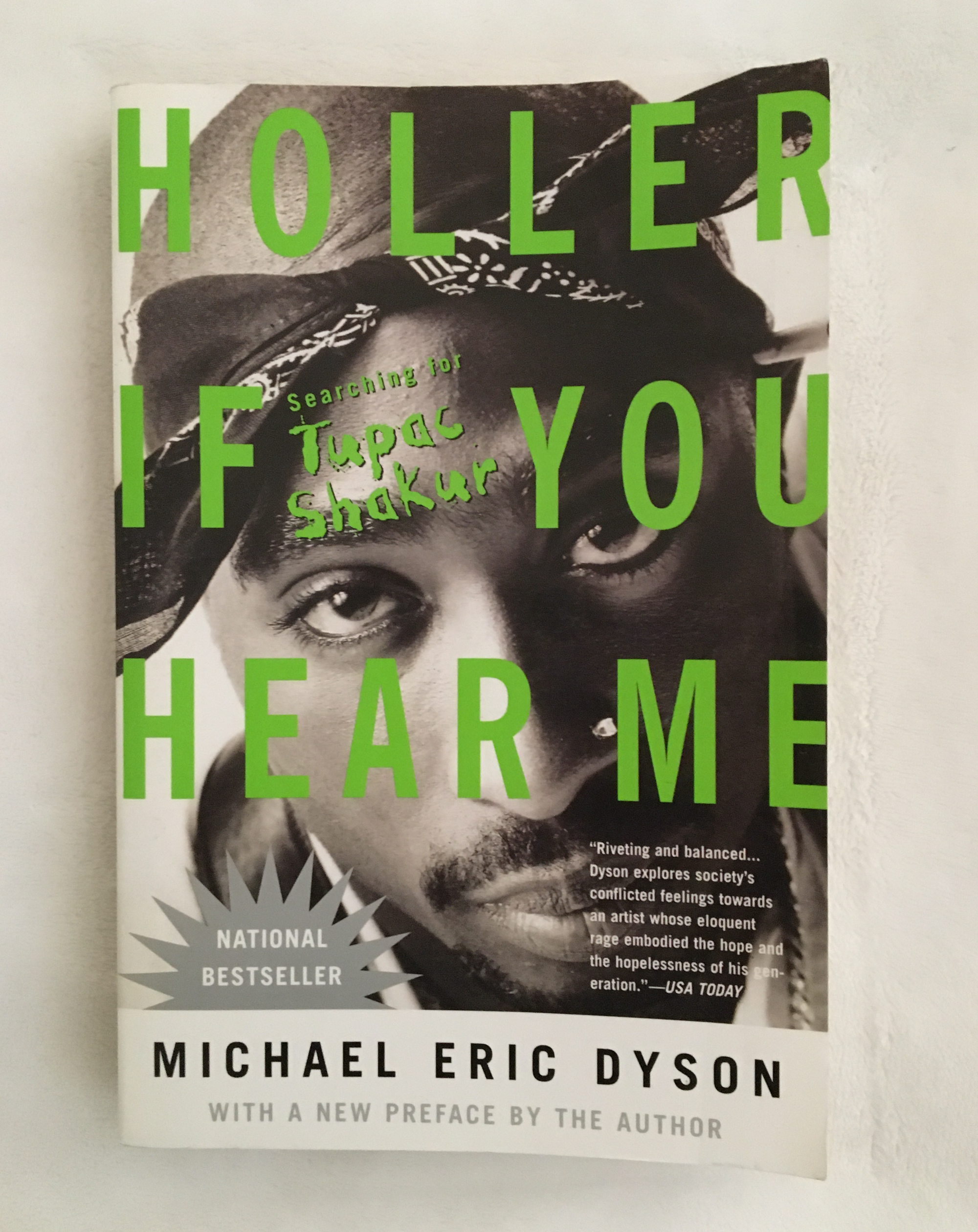 Holler If You Hear Me by Michael Eric Dyson, book, Ten Dollar Books, Ten Dollar Books