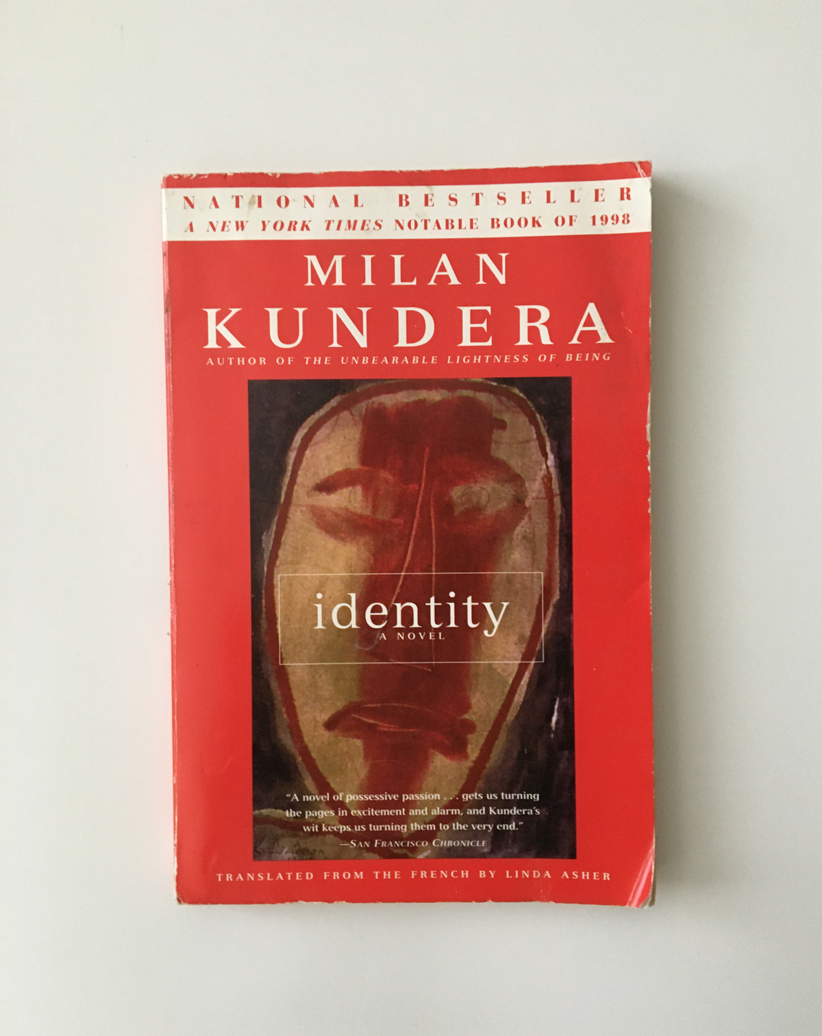 Identity by Milan Kundera, book, Ten Dollar Books, Ten Dollar Books