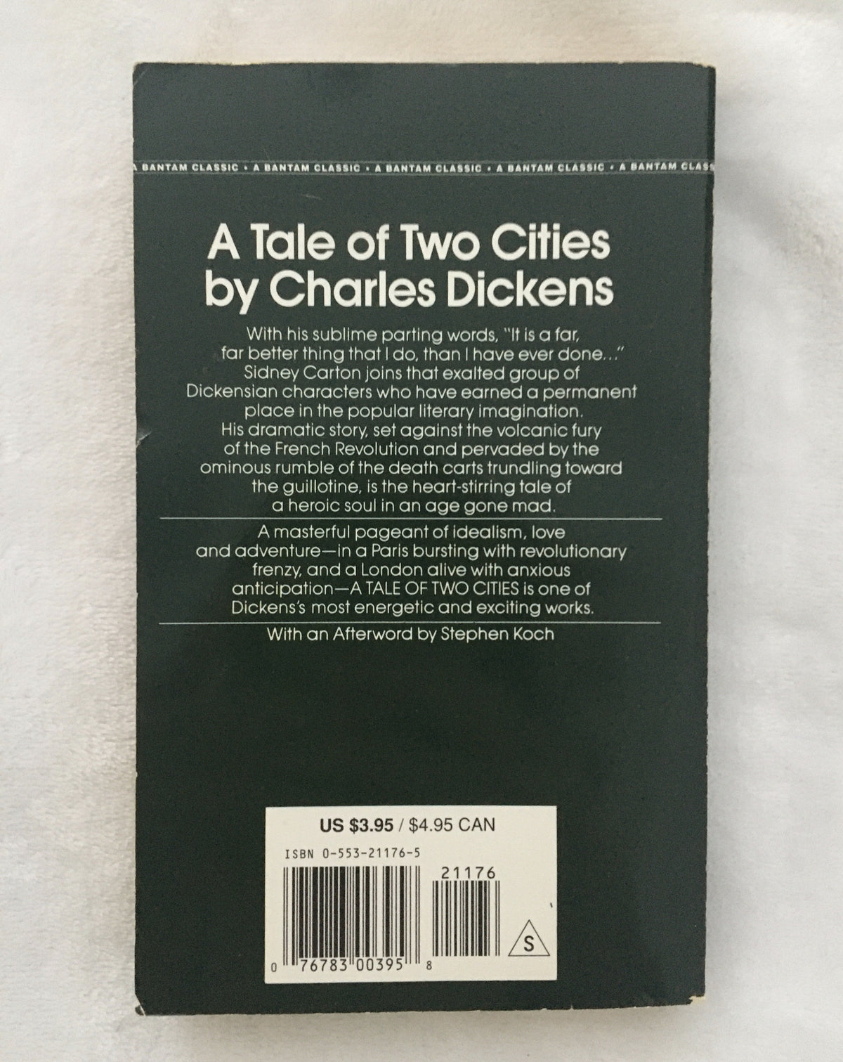 A Tale of Two Cities by Charles Dickens, book, Ten Dollar Books, Ten Dollar Books