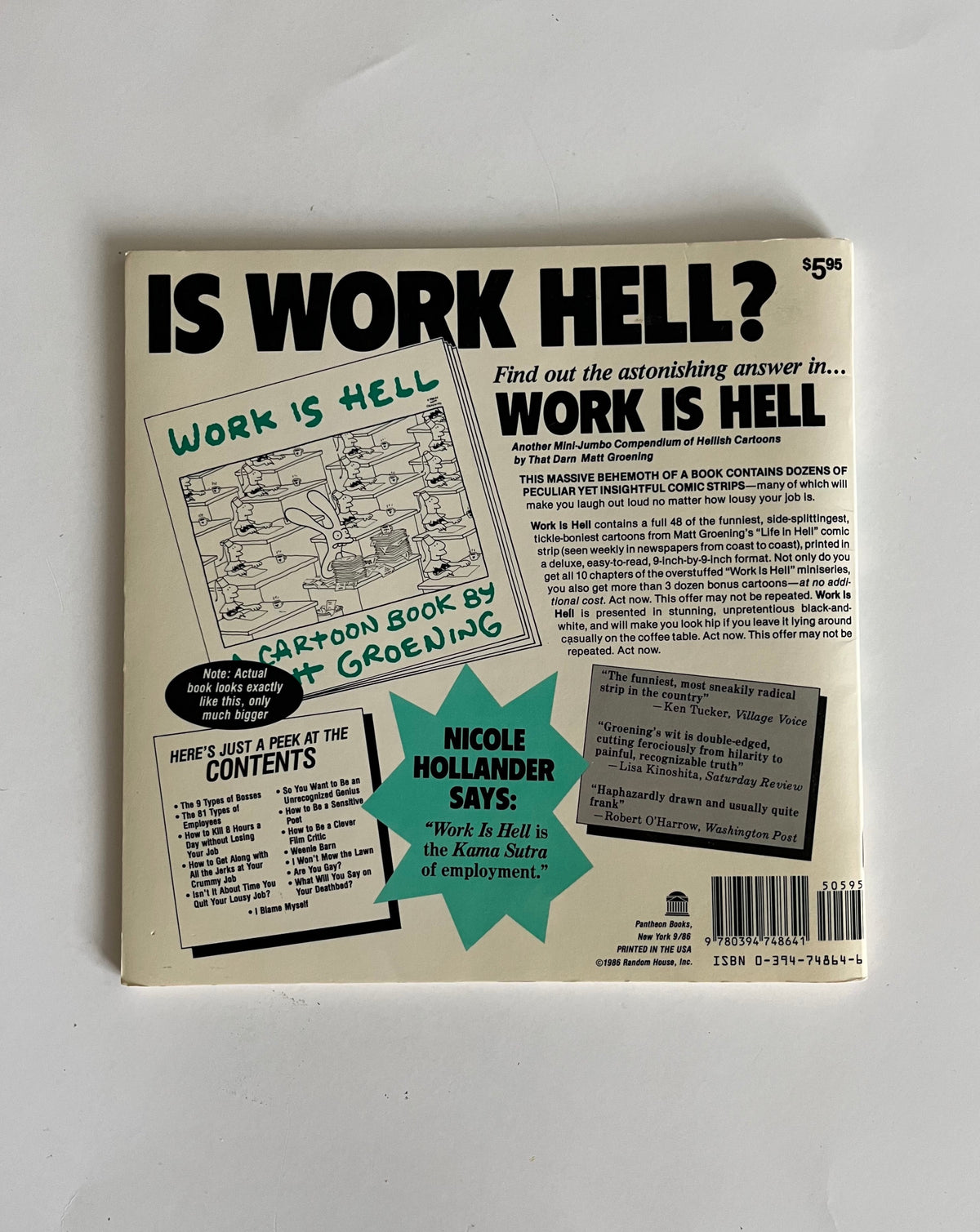 Work is Hell by Matt Groening