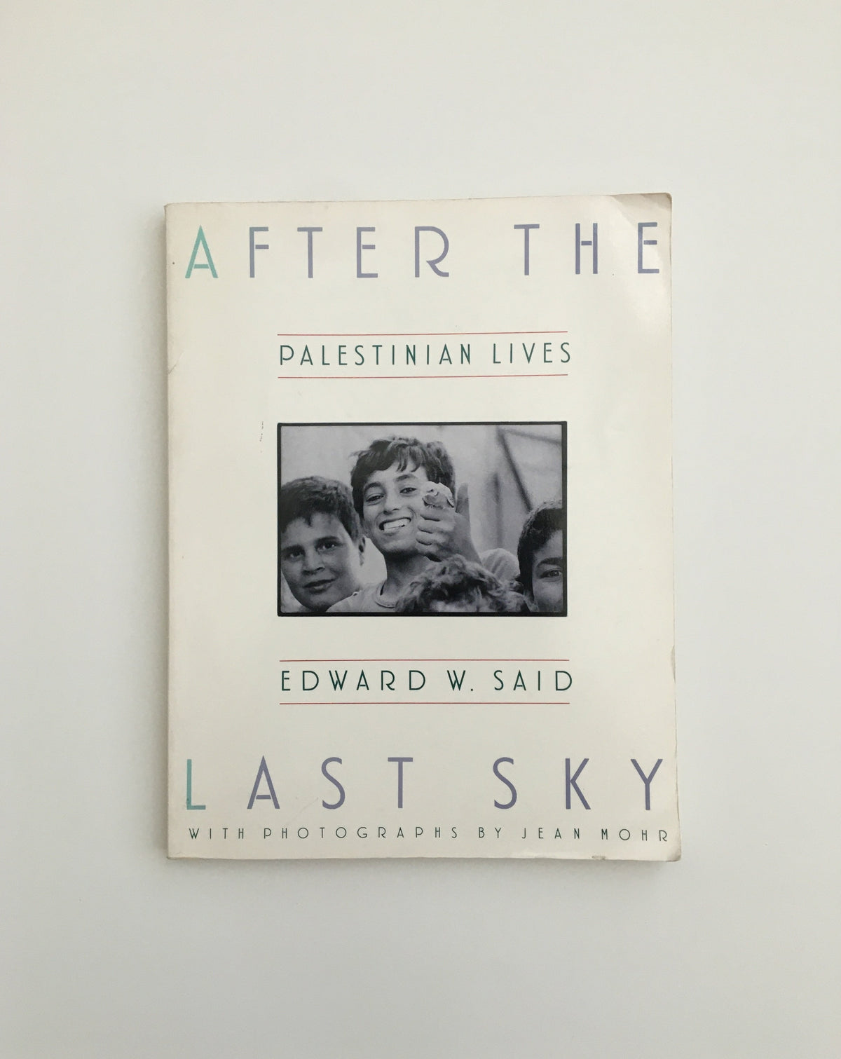 After the Last Sky: Palestinian Lives by Edward Said, book, Ten Dollar Books, Ten Dollar Books