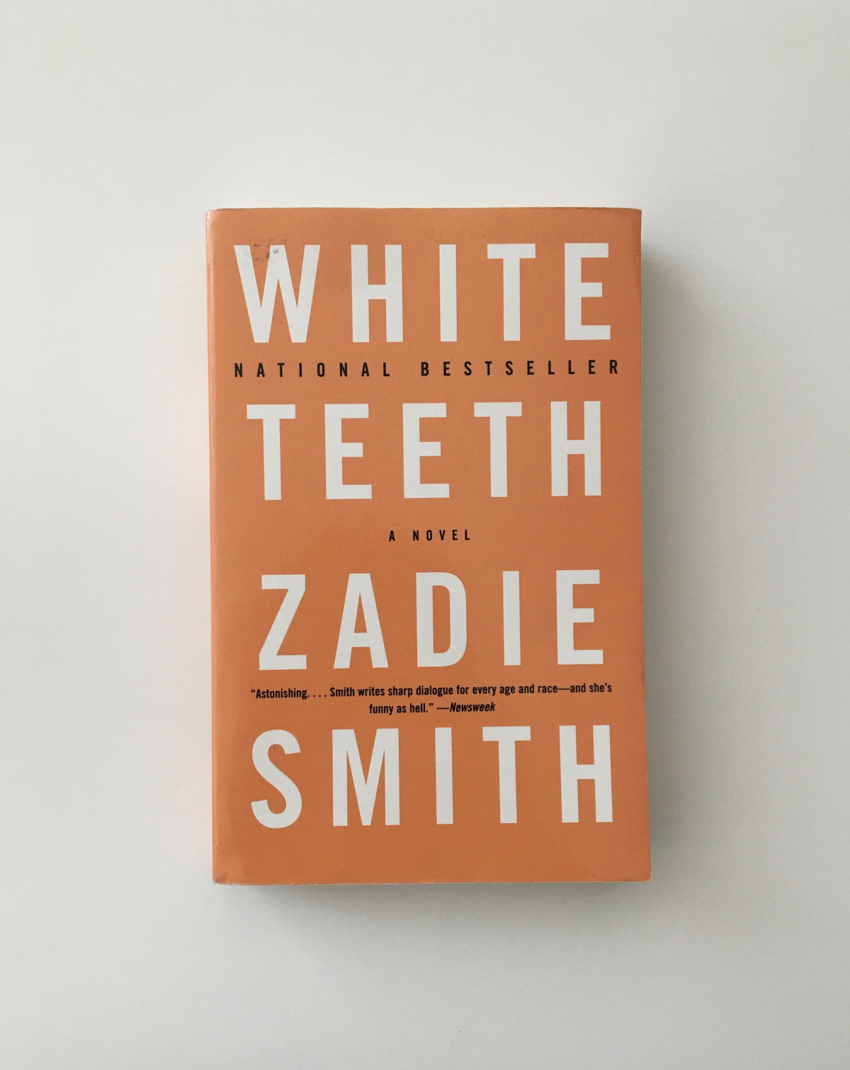 White Teeth by Zadie Smith, book, Ten Dollar Books, Ten Dollar Books