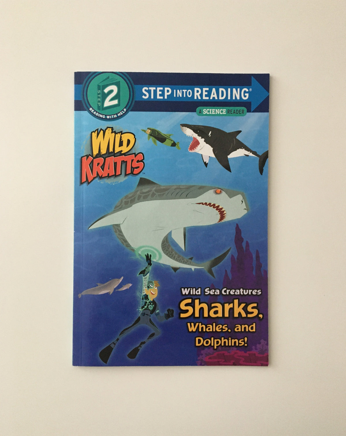 Wild Kratts: Wild Sea Creatures by the Kratt Brothers, book, Ten Dollar Books, Ten Dollar Books