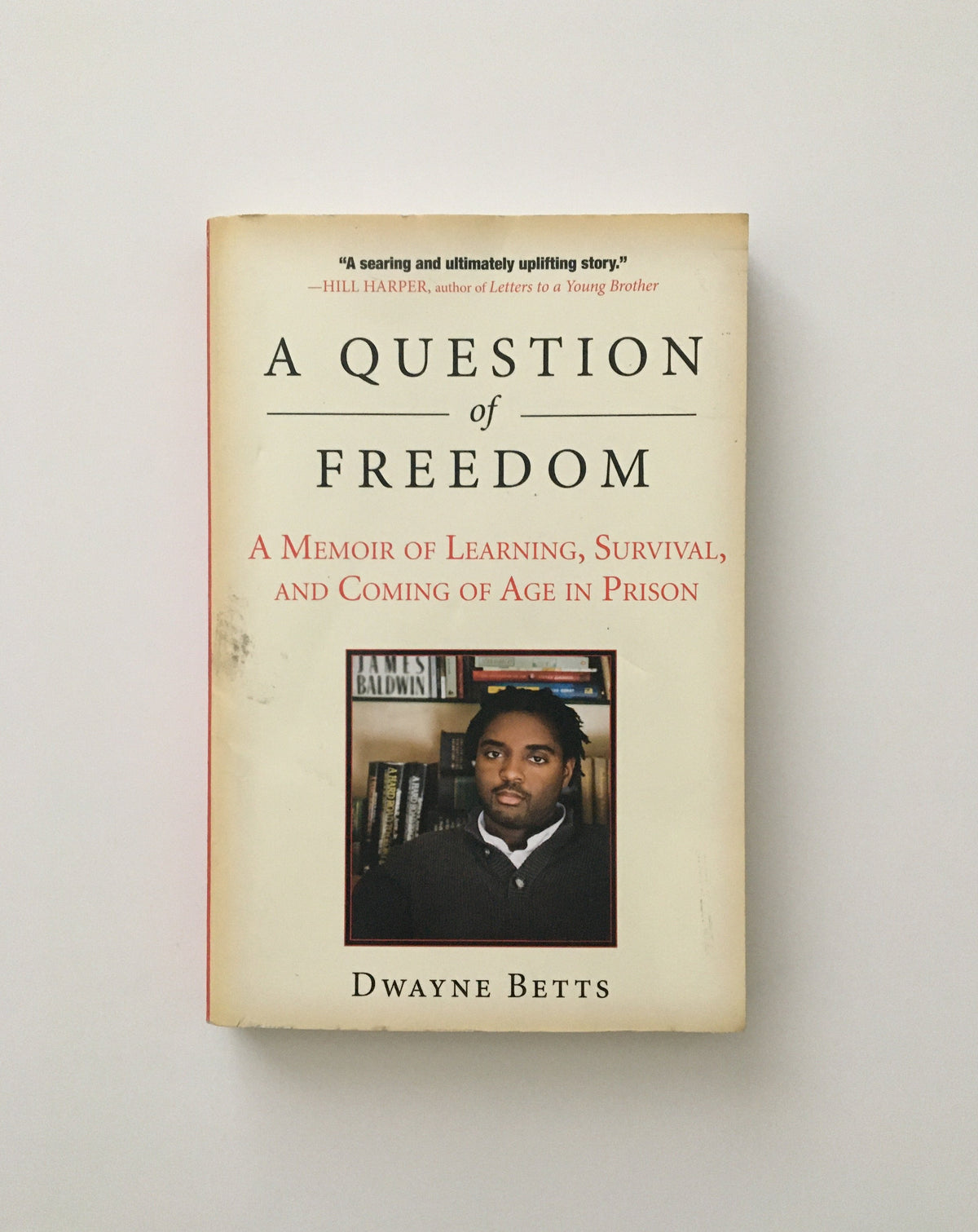 A Question of Freedom by Reginald Dwayne Betts, book, Ten Dollar Books, Ten Dollar Books