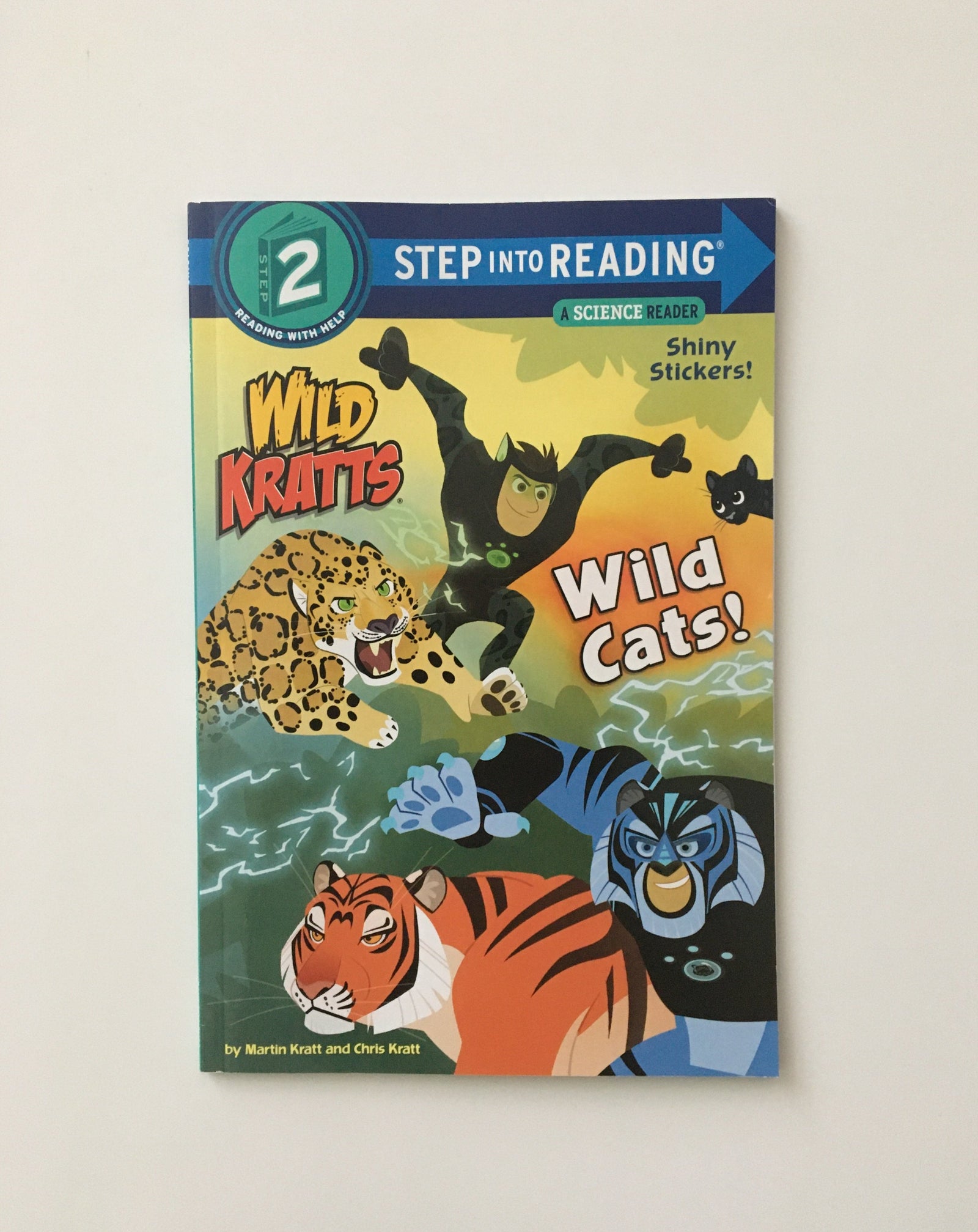 Wild Kratts: Wild Cats by the Kratt Brothers, book, Ten Dollar Books, Ten Dollar Books