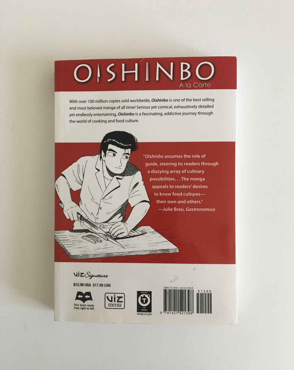 Oishinbo: Japanese Cuisine by Tetsu Kariya &amp; Akira Hanasaki