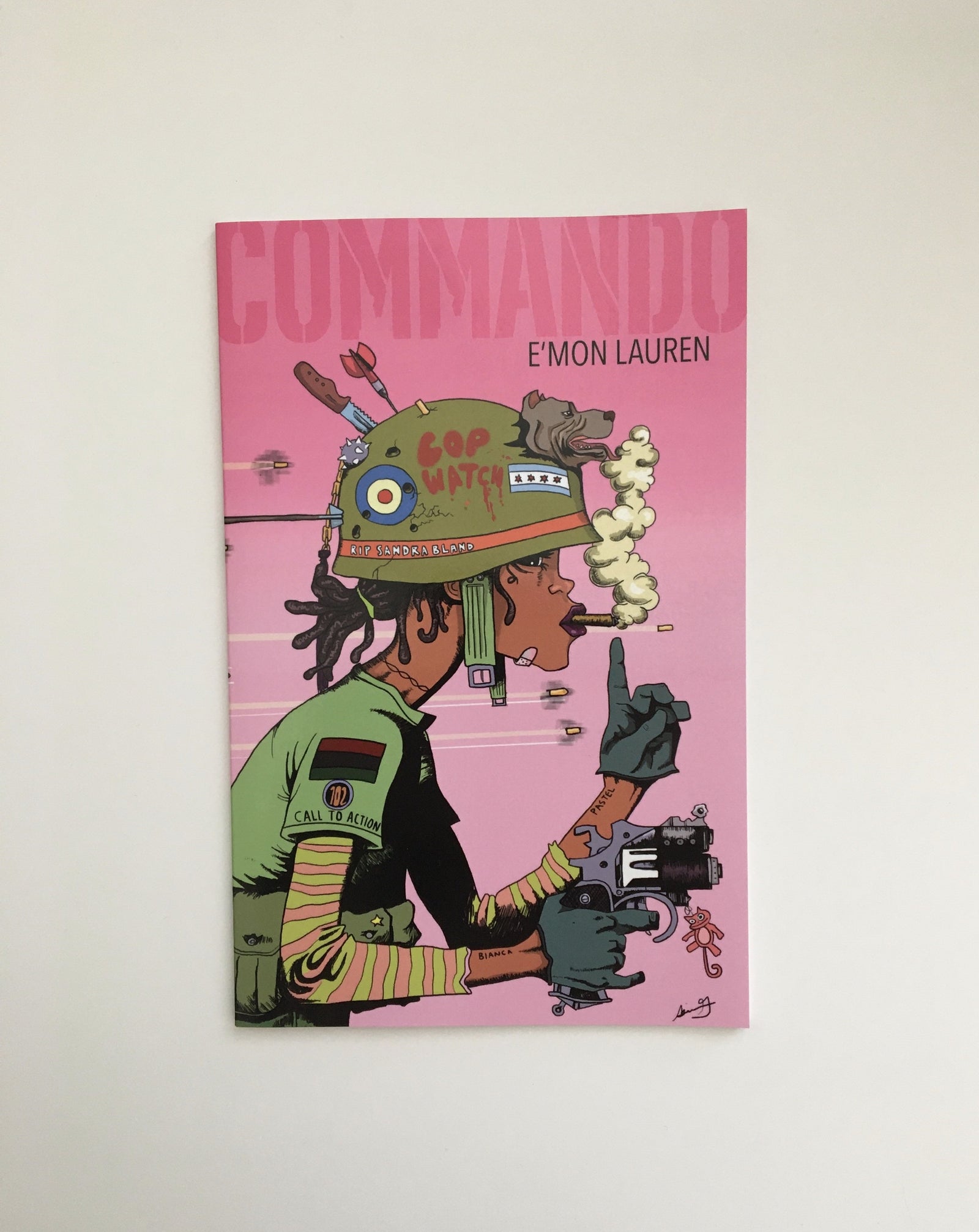 Commando by E'mon Lauren, book, Ten Dollar Books, Ten Dollar Books