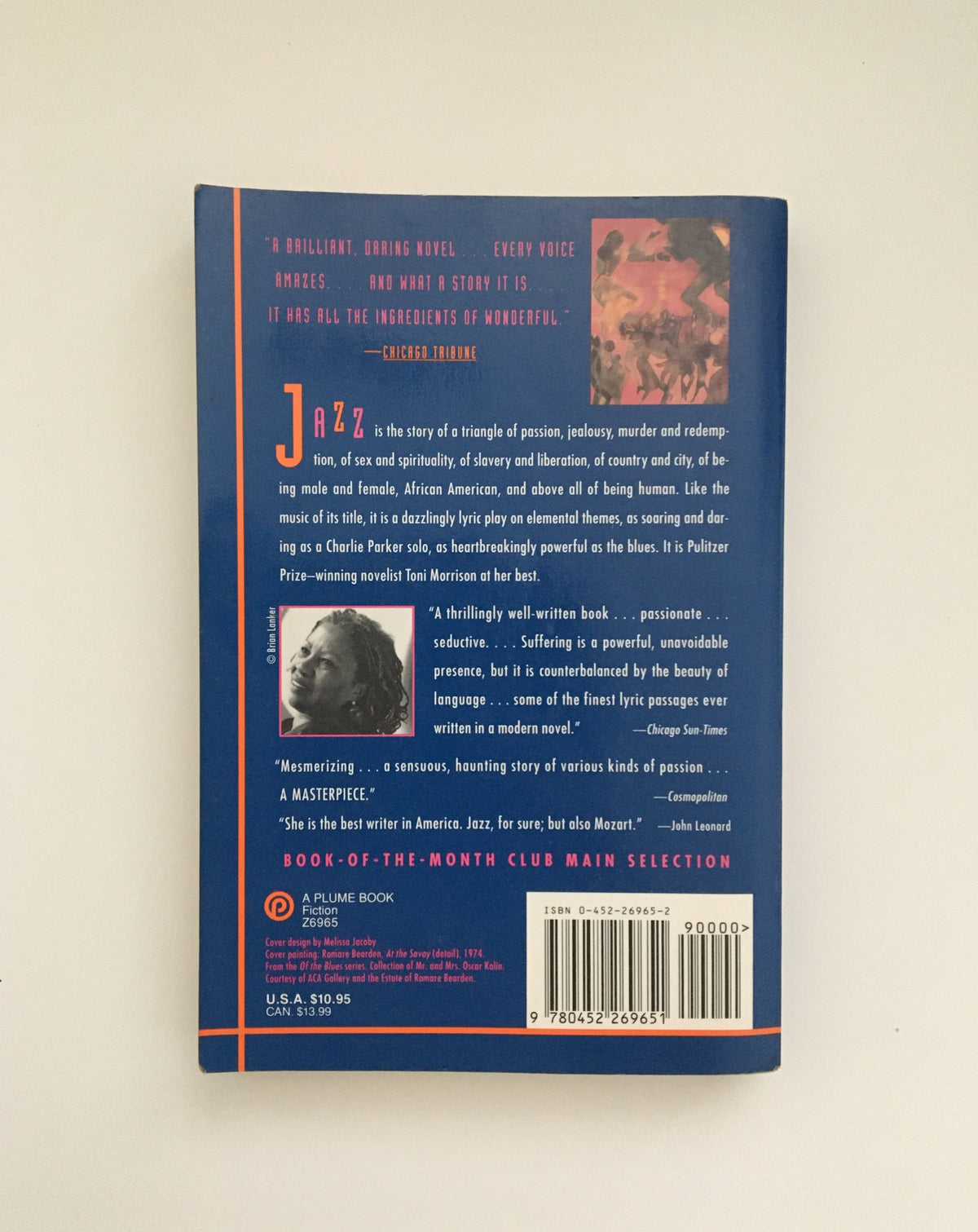 Jazz by Toni Morrison, book, Ten Dollar Books, Ten Dollar Books