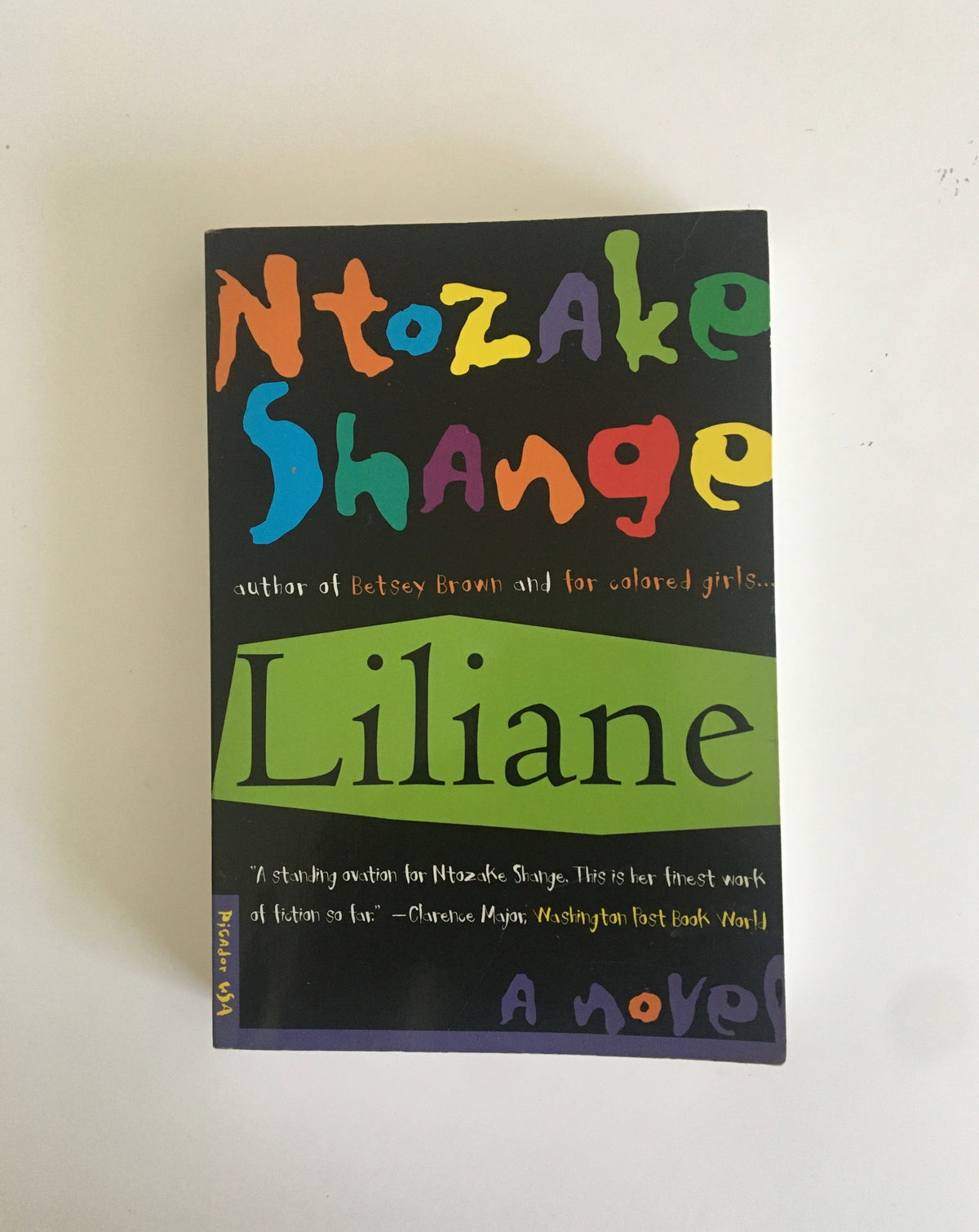 Liliane by Ntozake Shange