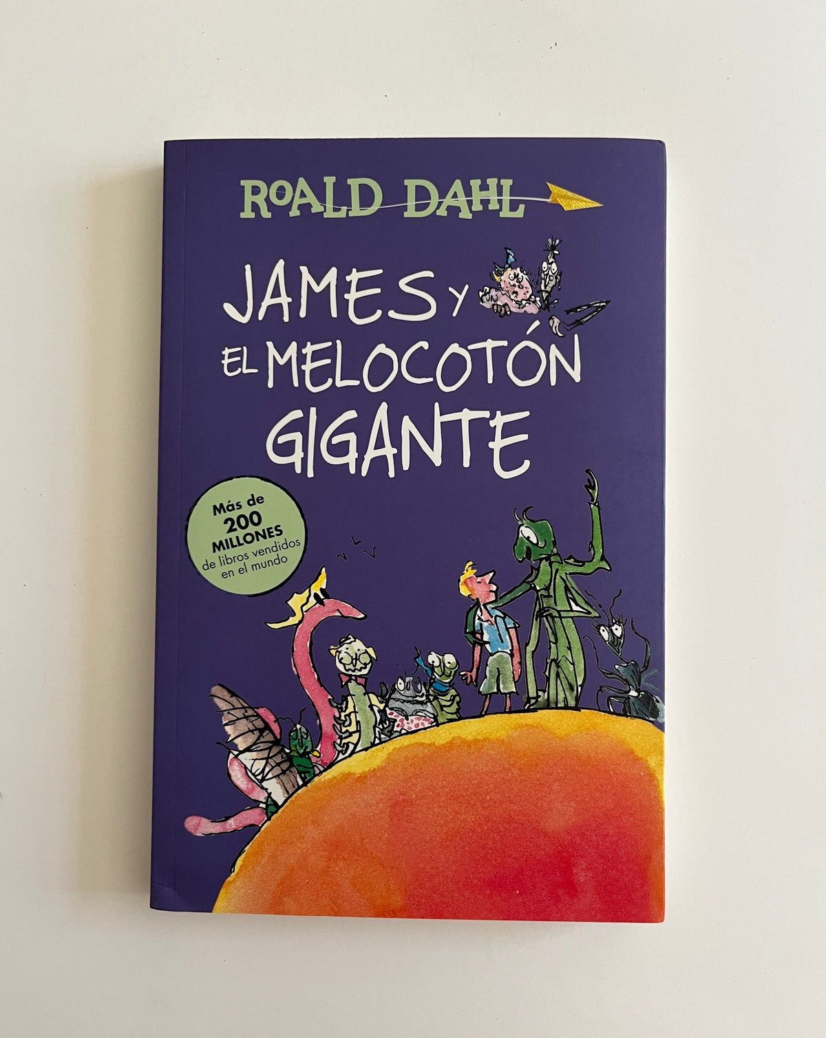James y el Melocoton Gigante por Roald Dahl