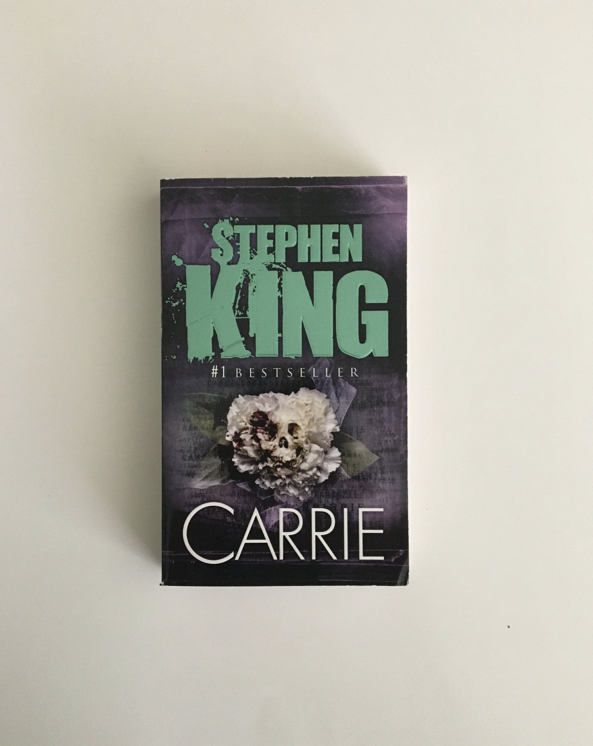 Carrie by Stephen King, book, Ten Dollar Books, Ten Dollar Books