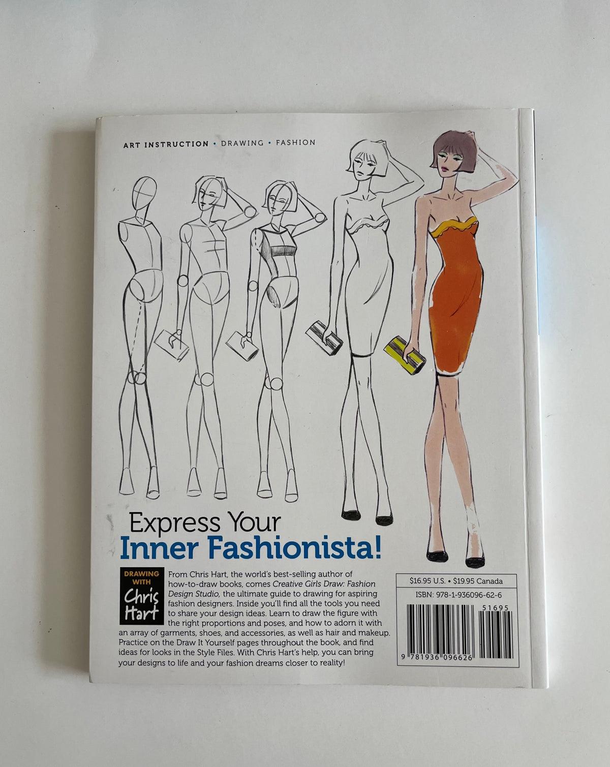 Fashion Design Studio: Learn to Draw Figures, Fashion, Hairstyles &amp; More by Chris Hart