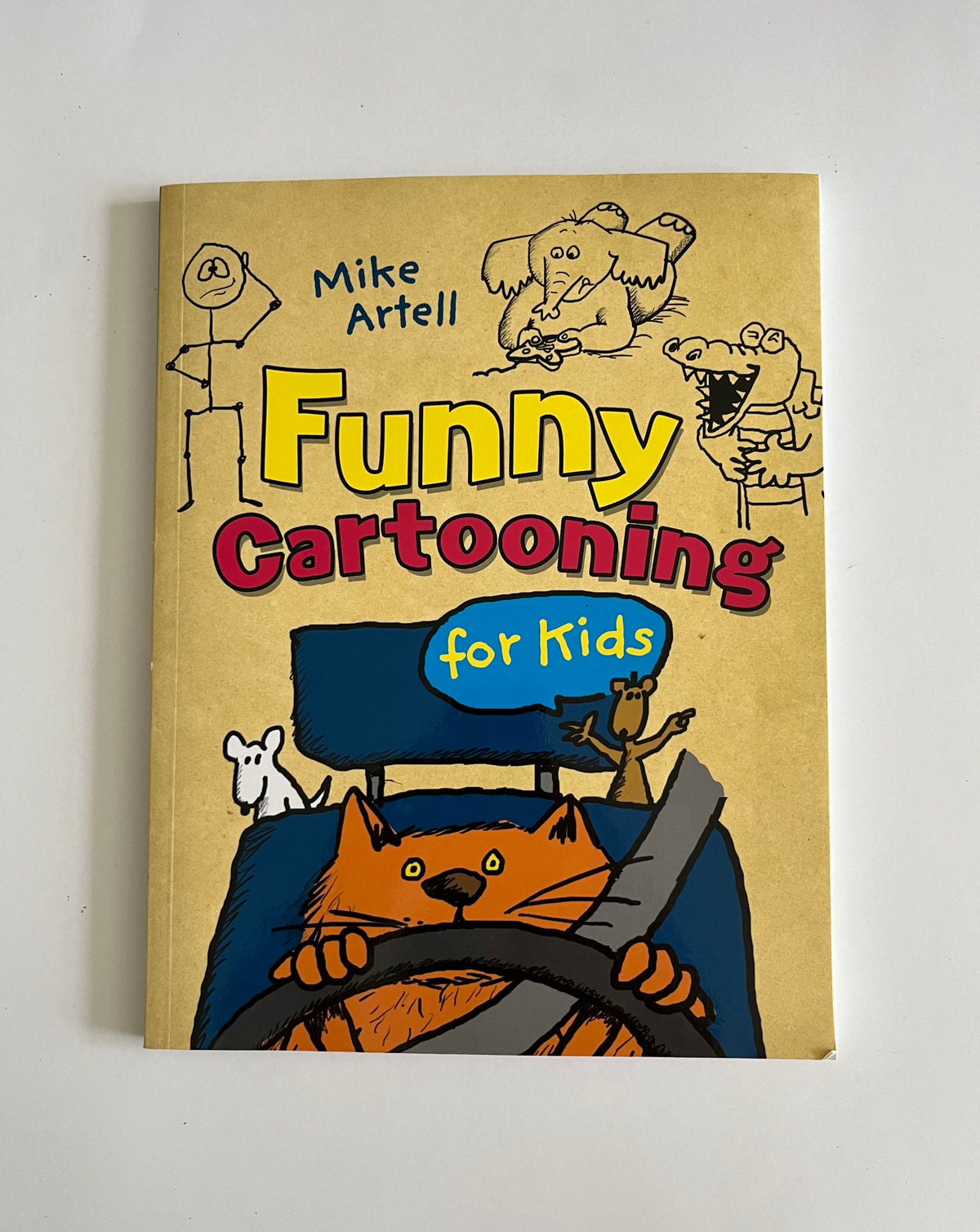 Funny Cartooning for Kids by Mike Artell