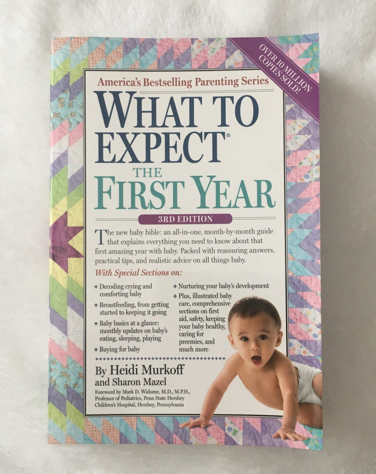 What to Expect the First Year by Heidi Murkoff, book, Ten Dollar Books, Ten Dollar Books