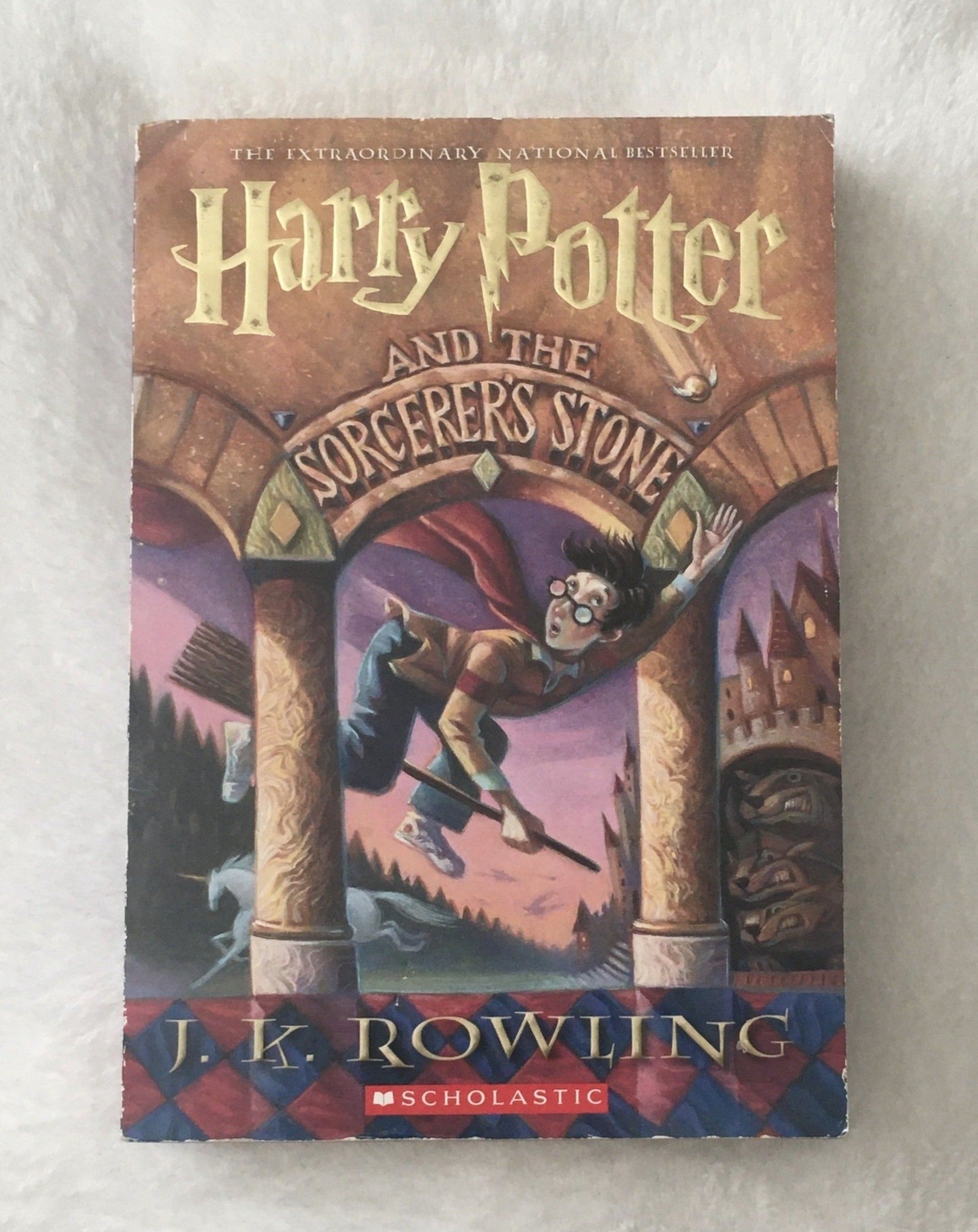 Harry Potter & the Sorcerer's Stone by JK Rowling, book, Ten Dollar Books, Ten Dollar Books